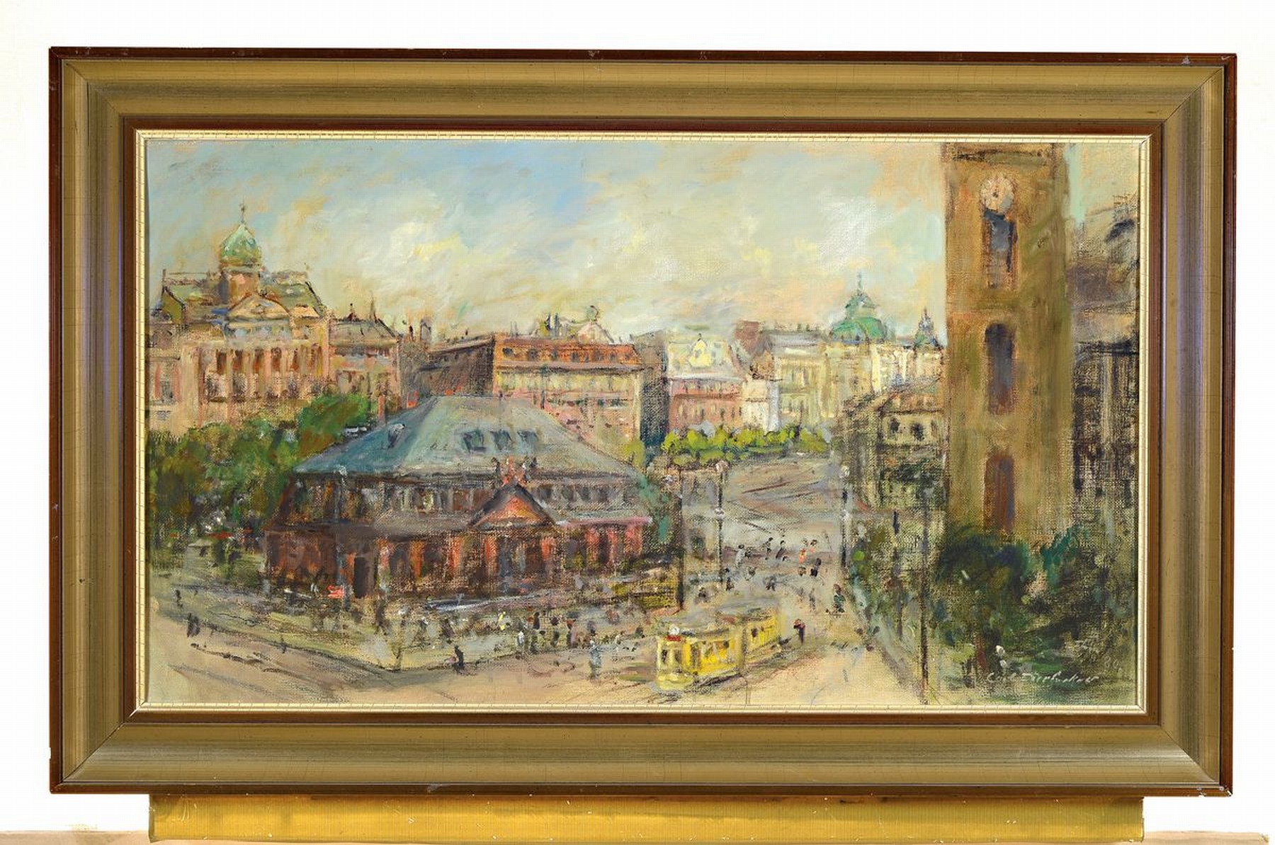 Detail k: Carl Dörrbecker, 1894 Frankfurt a.M. - 1983 ebenda, Ausbildung an der Kunstgewerbeschule u. der Städelschule in Frankfurt sowie an der Akademie ...