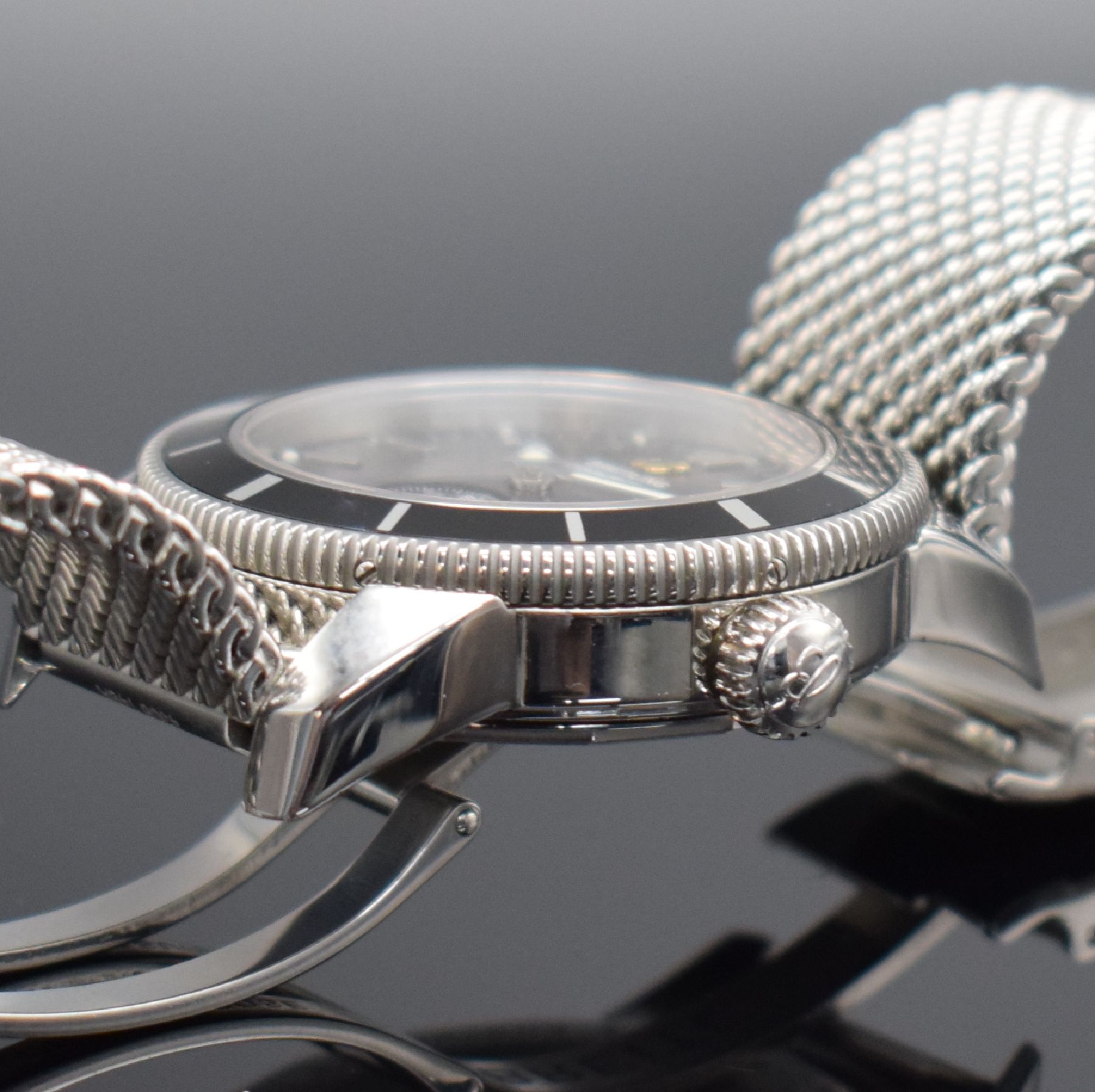 Detail c: BREITLING Super Ocean Heritage 38 Chronometer Armbanduhr Referenz A37320, Schweiz um 2010, Edelstahl inkl. Edelstahlband m. Faltschl., Saphirglas ...