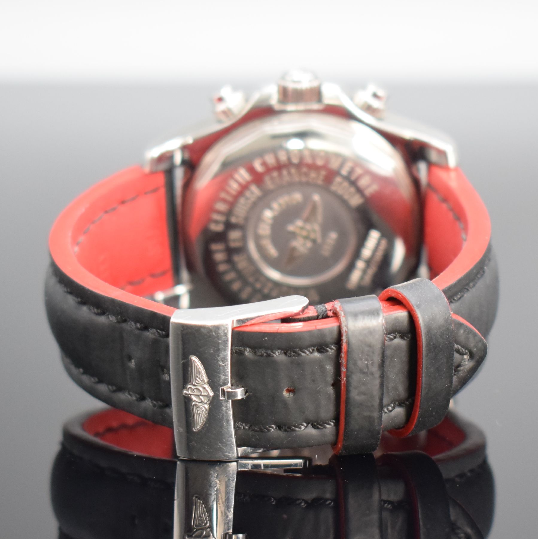 Detail b: BREITLING limitierter Armbandchronograph Superocean Referenz A13341, Automatik, Schweiz um 2018, auf 3000 Stück limitierter Chronometer in Edelstahl ...