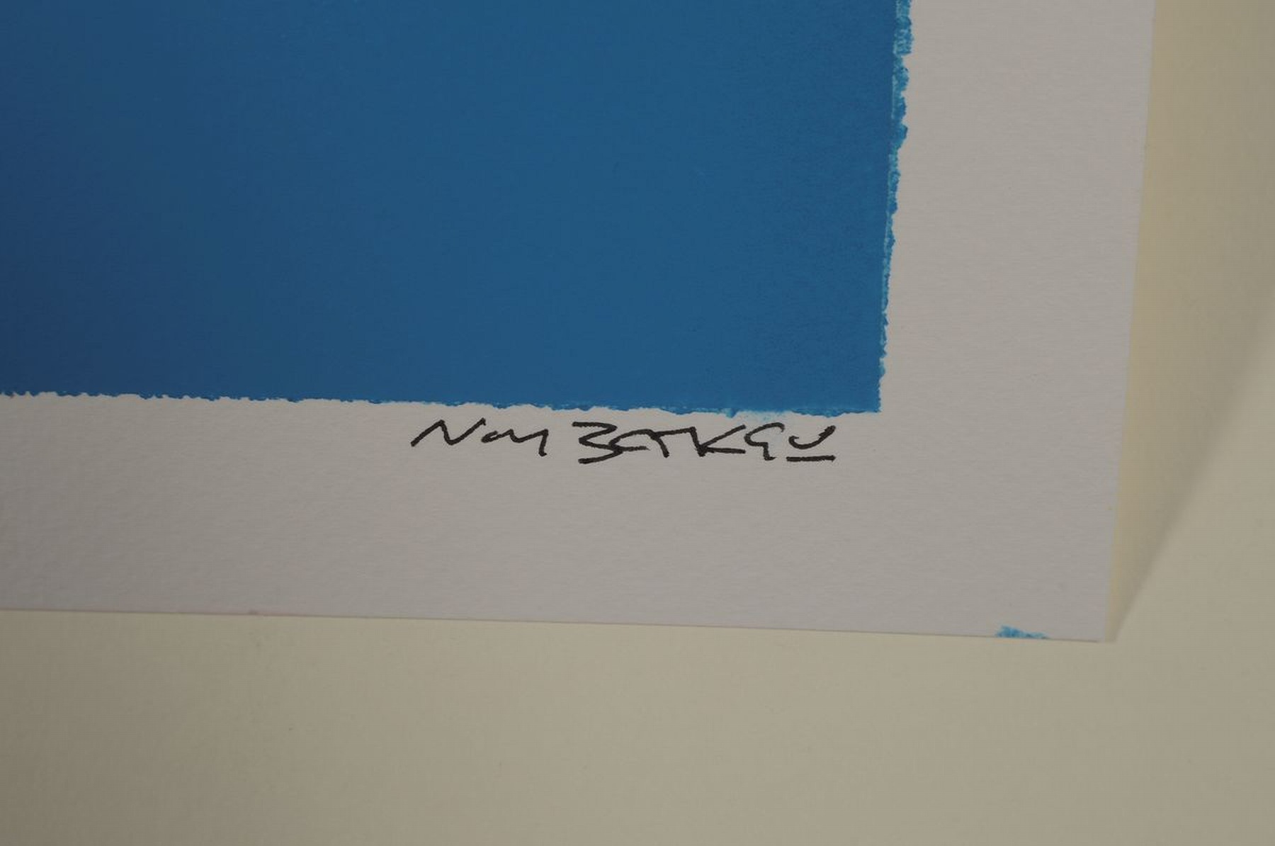Detail c: by Not Banksy, "Kids ON GUN HILL", Sprühfarbe/Pappe, 2020, num. 1/1, sign., Zertifikat, ca. 38x28 cm
