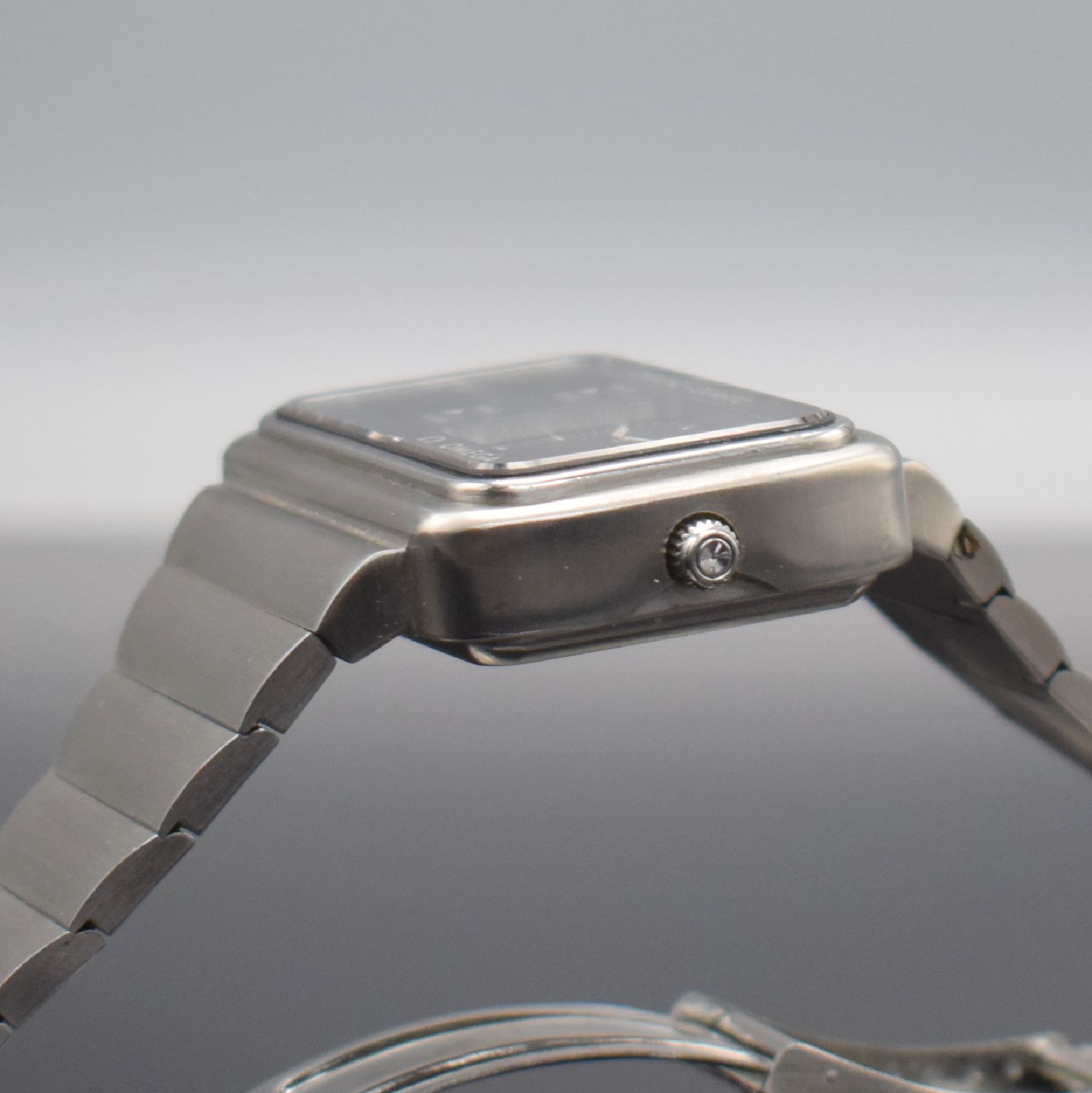 Detail c: OMEGA seltener Olympia Chronograph Seamaster Chrono-Quartz Referenz 196.0052 / 396.0839, Schweiz, herausgegeben anlässlich olympischer Spiele 1976, ...