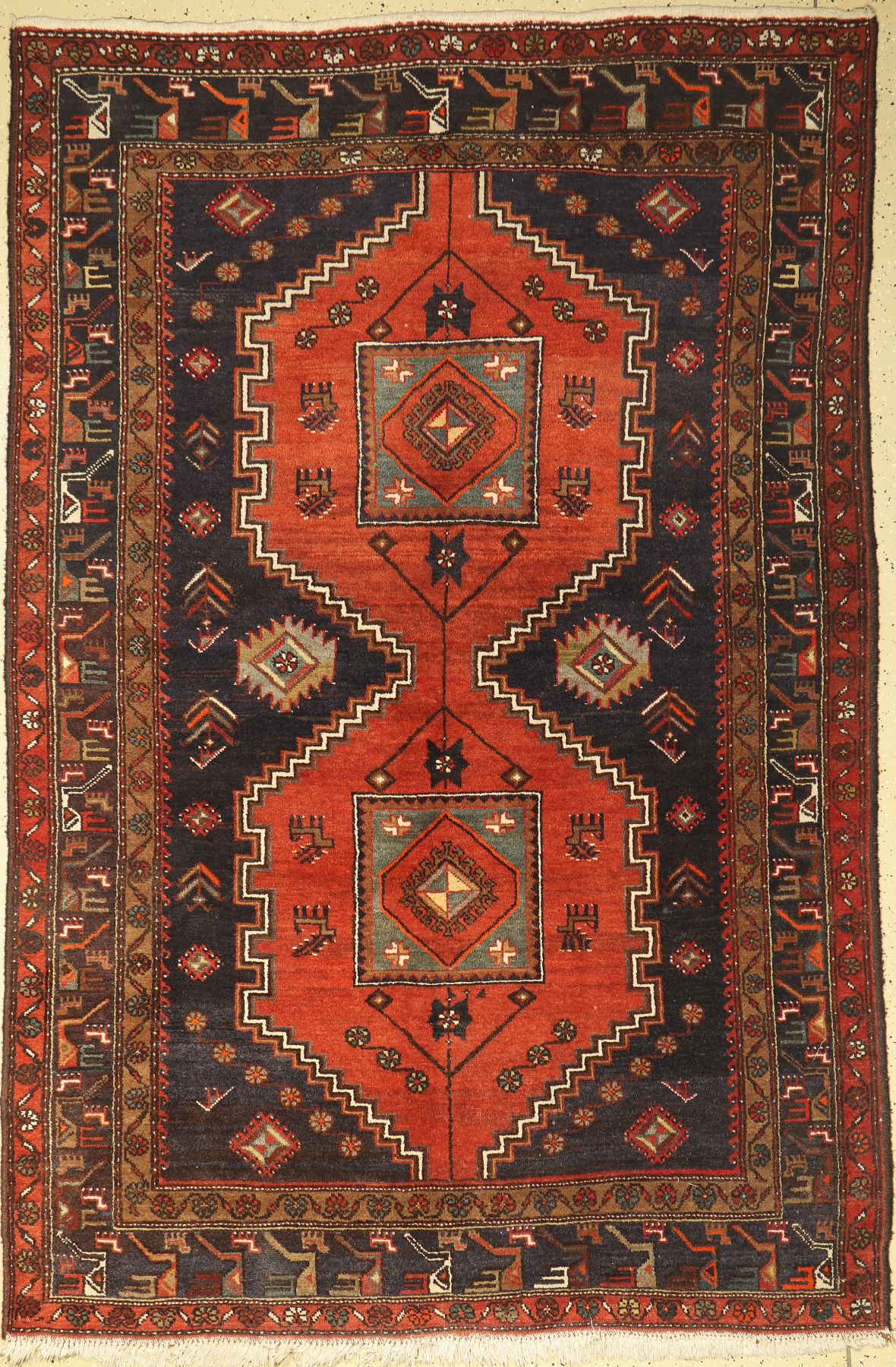 Klardascht, Persien, ca. 50 Jahre, Wolle auf Baumwolle, ca. 245 x 164 cm, EHZ: 2