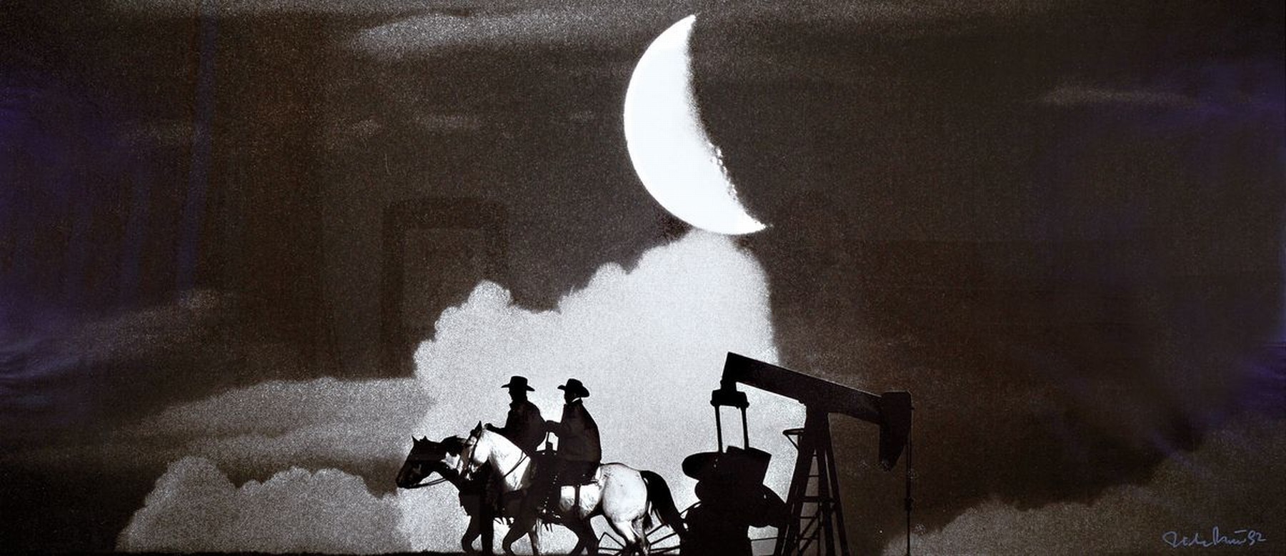 Dieter Blum, geb. 1936, Fotografie (C-Print auf Fotopapier), handsigniert, Titel: "Oil" sehr kleine Auflage von 6 Exemplaren, u.a. 2016 in ...