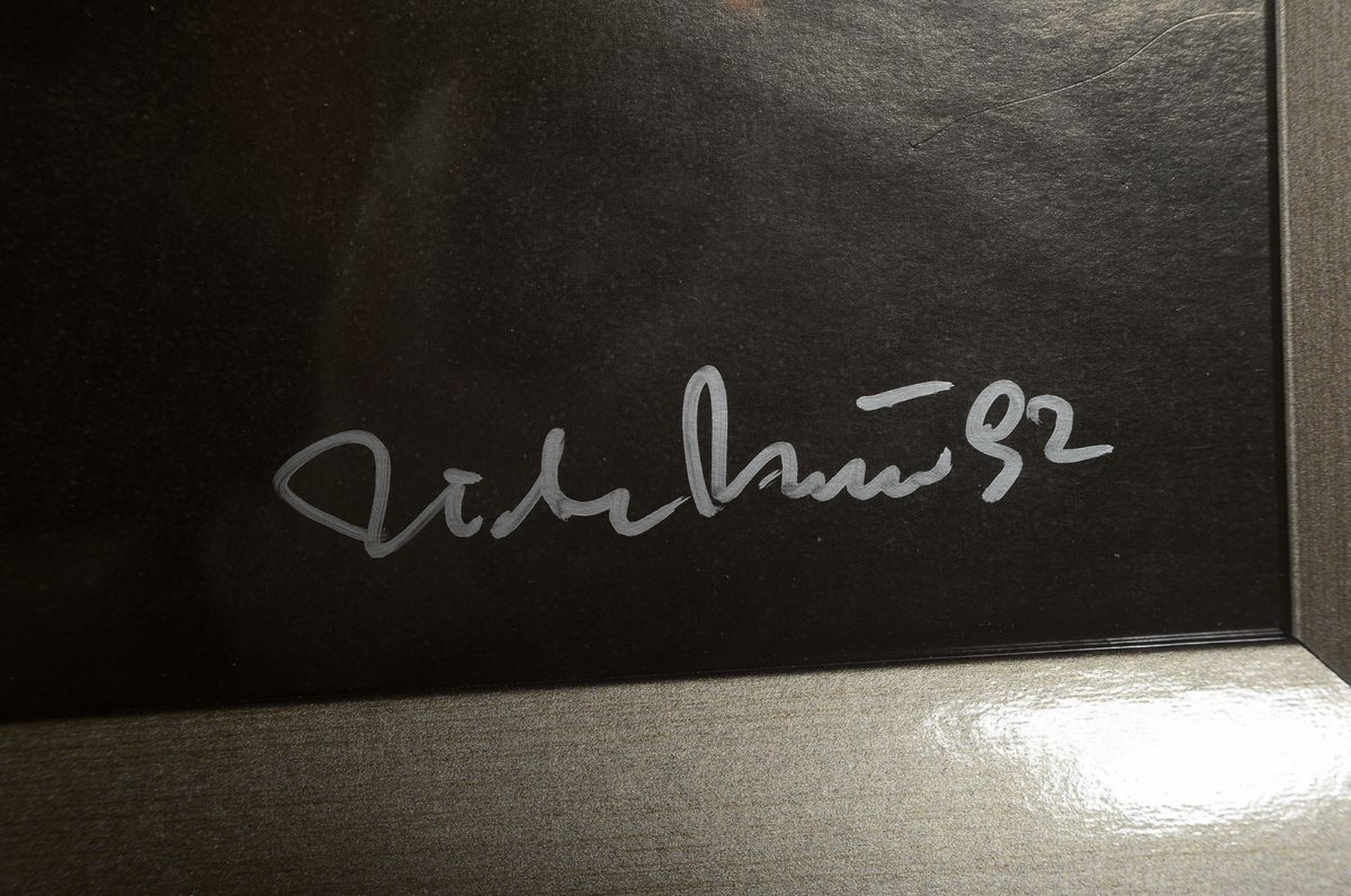 Detail c: Dieter Blum, geb. 1936, Fotografie (C-Print auf Fotopapier), handsigniert, Titel: "Oil" sehr kleine Auflage von 6 Exemplaren, u.a. 2016 in ...