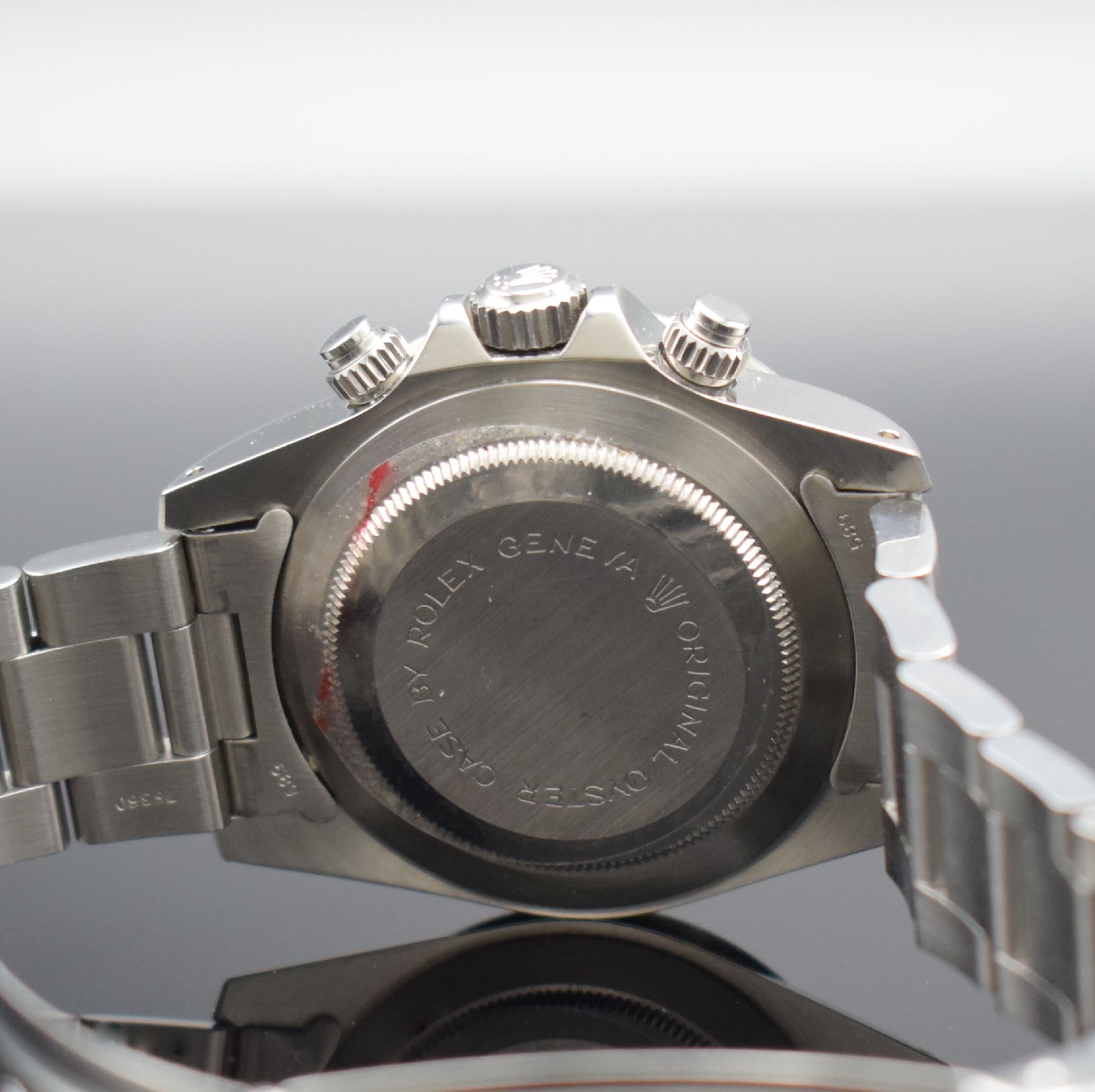 Detail d: TUDOR Oysterdate Armbandchronograph Chrono- Time "Big Block" Referenz 79160 mit original Etui & Papieren, Automatik, massives orig. Rolex ...