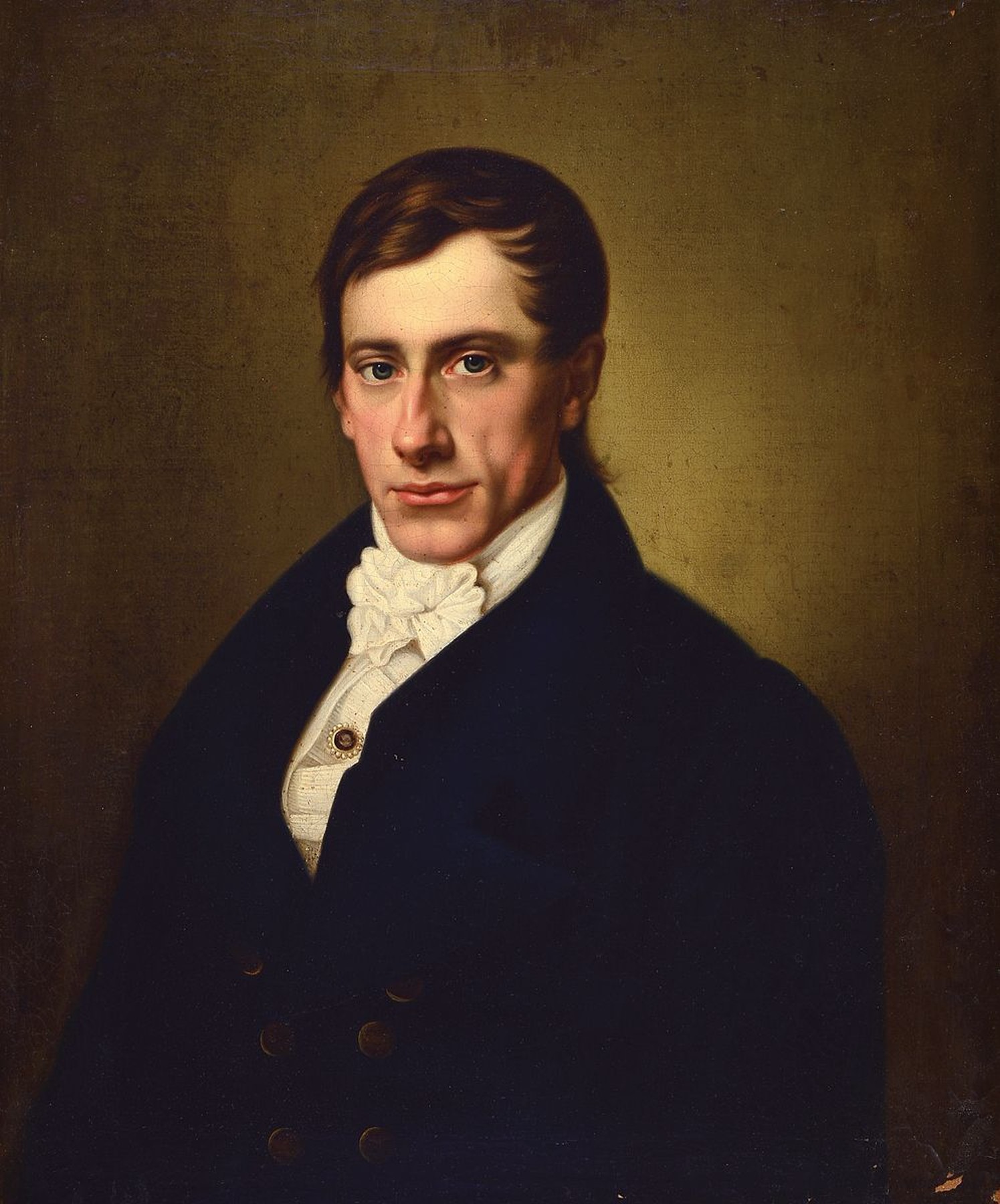 Wilhelm Gottfried Bauer, 1779 Frohburg - 1853 Leipzig, Nicht abgeschlossenes Studium an der Akademie Dresden, ab 1820 als Bildnismaler tätig, hier: ...
