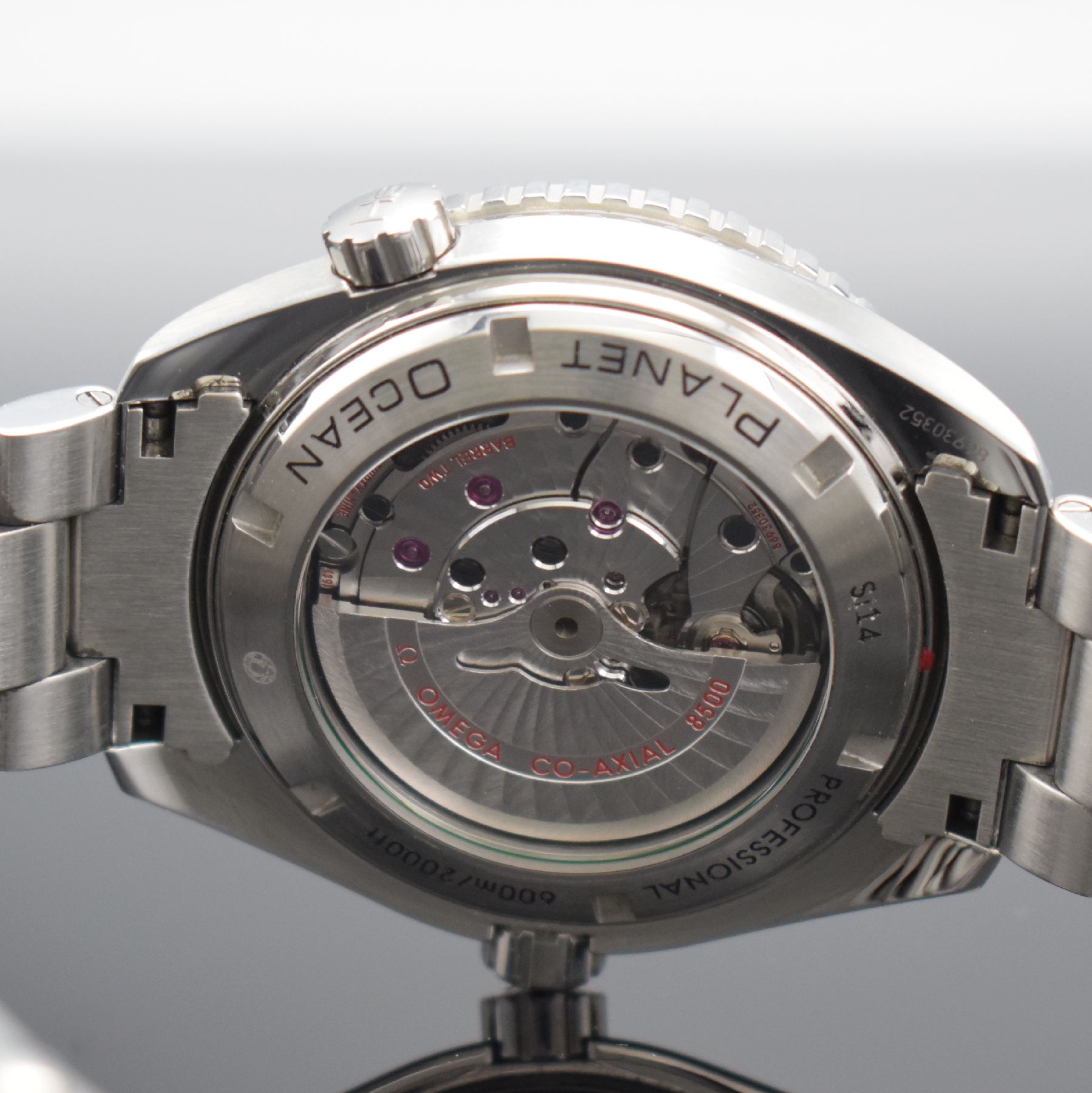 Detail f: OMEGA Herrenarmbanduhr Seamaster Professional Planet Ocean Referenz 23230462101003, Automatik, Chronometer in Edelstahl inkl. Gliederband m. ...