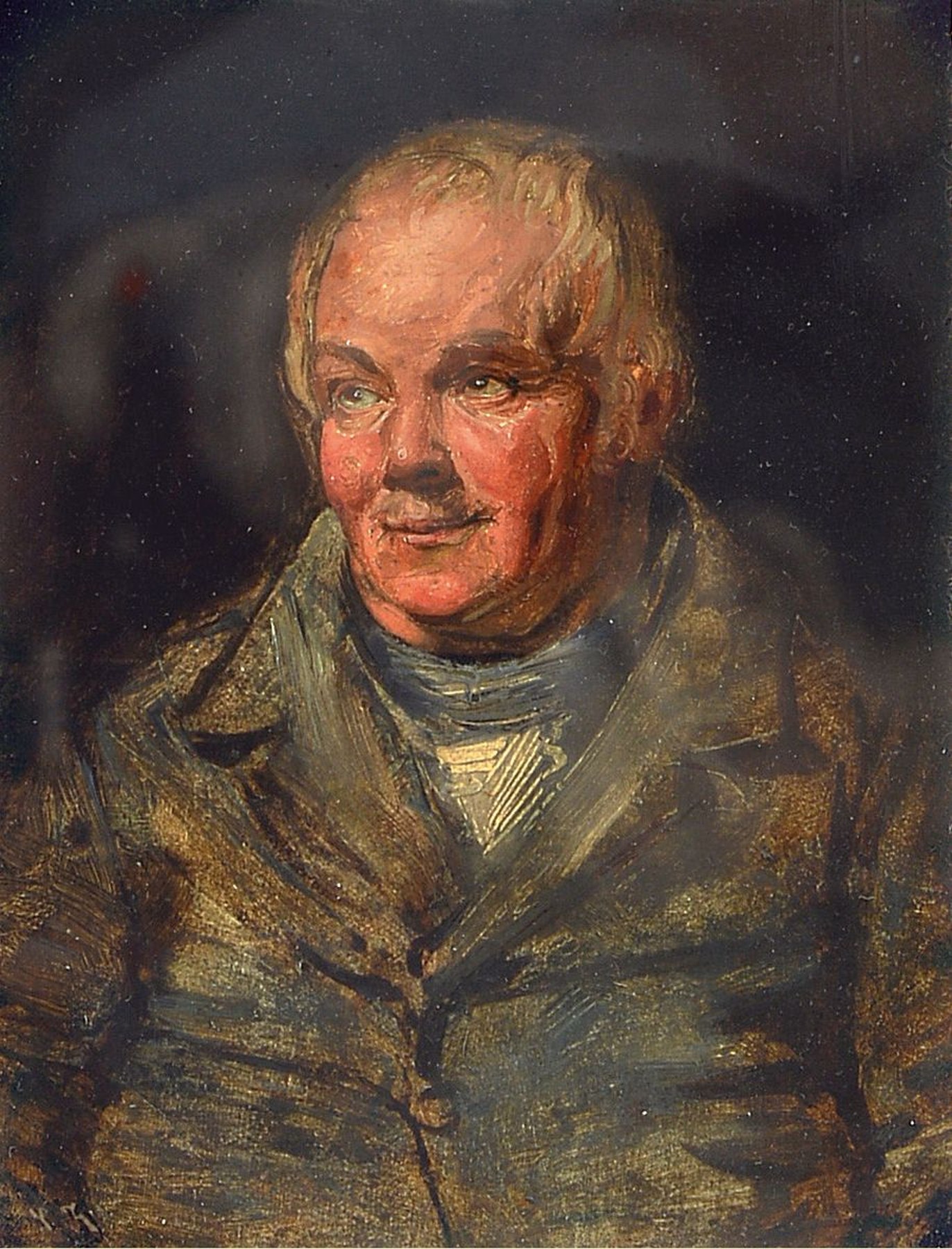 Ludwig Dominik Kohrl, 1858 Graz - 1927 München, Ausbildung an der Zeichenakademie Graz, später überwiegend in München tätig, hier: Bildnis eines ...