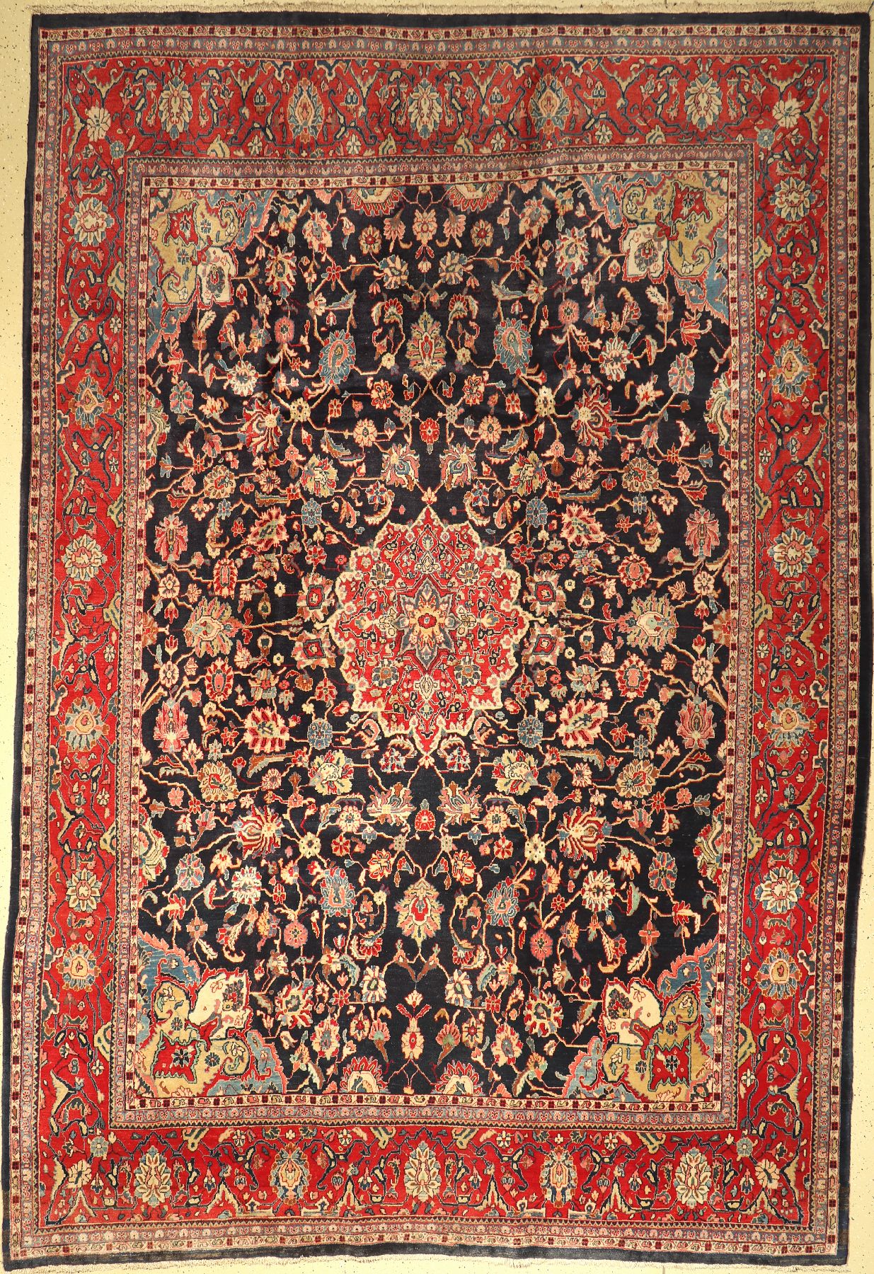 Sarogh alt, Persien, um 1960, Wolle auf Baumwolle, ca. 395 x 275 cm, EHZ: 2