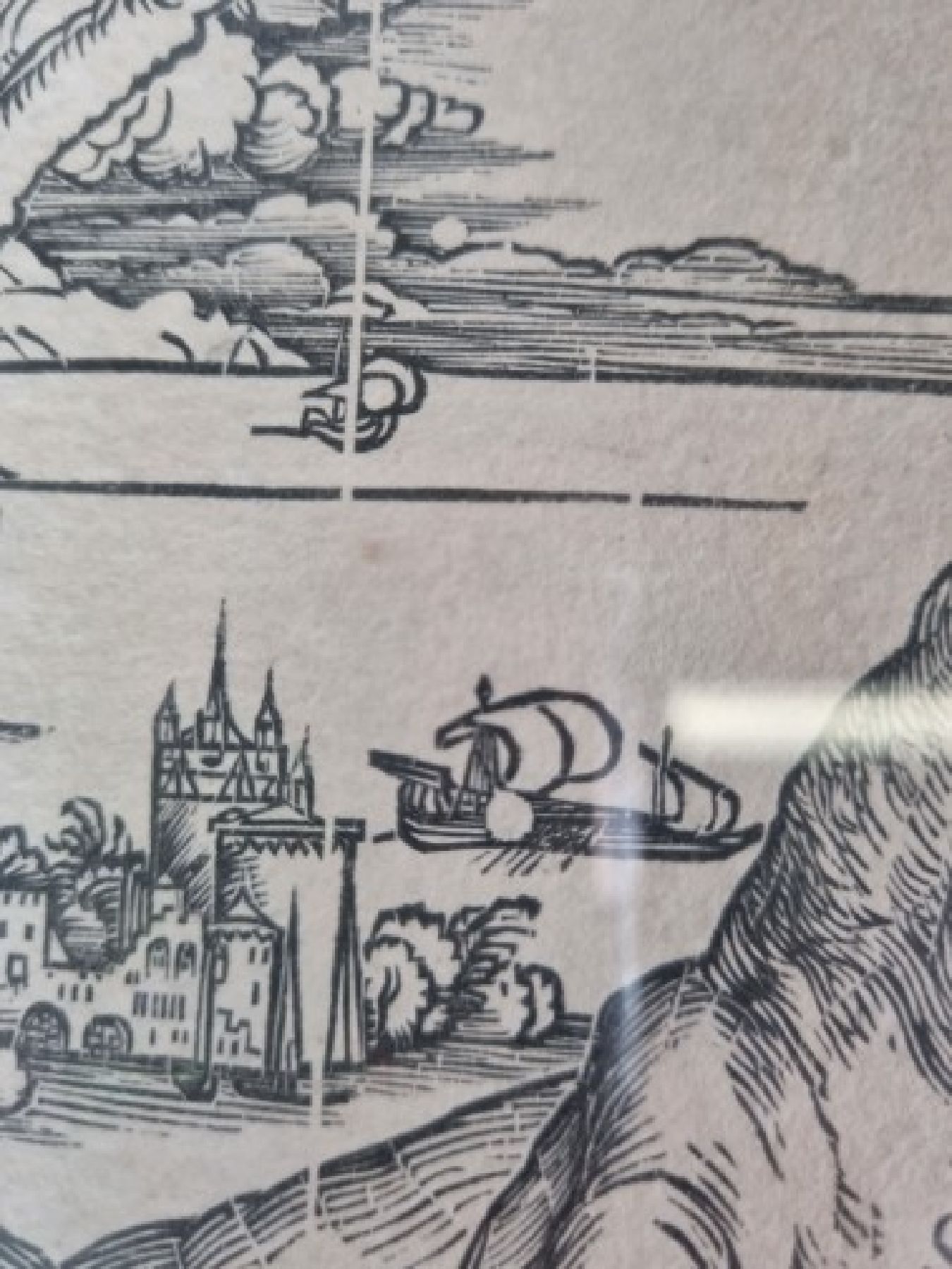 Detail f: Albrecht Dürer, 1471 Nürnberg - 1528 ebenda, Holzschnitt, "Herkules" (1496-98), Herkules tötet die Molioniden, späterer Abzug, wohl ...