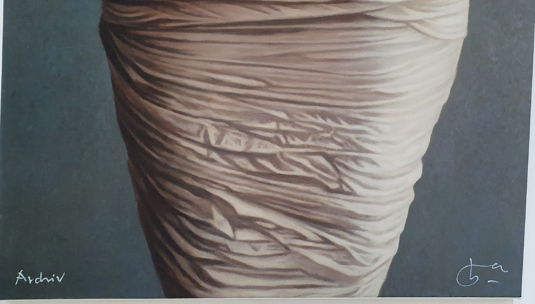 Detail b: Willi Kissmer, 1951-2018, Giclee-Druck auf Leinwand, bez.: Archiv, sign., ca. 103x 53cm
