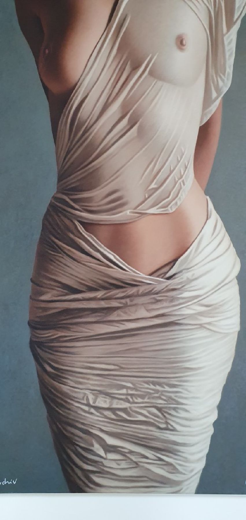 Detail d: Willi Kissmer, 1951-2018, Giclee-Druck auf Leinwand, bez.: Archiv, sign., ca. 103x 53cm