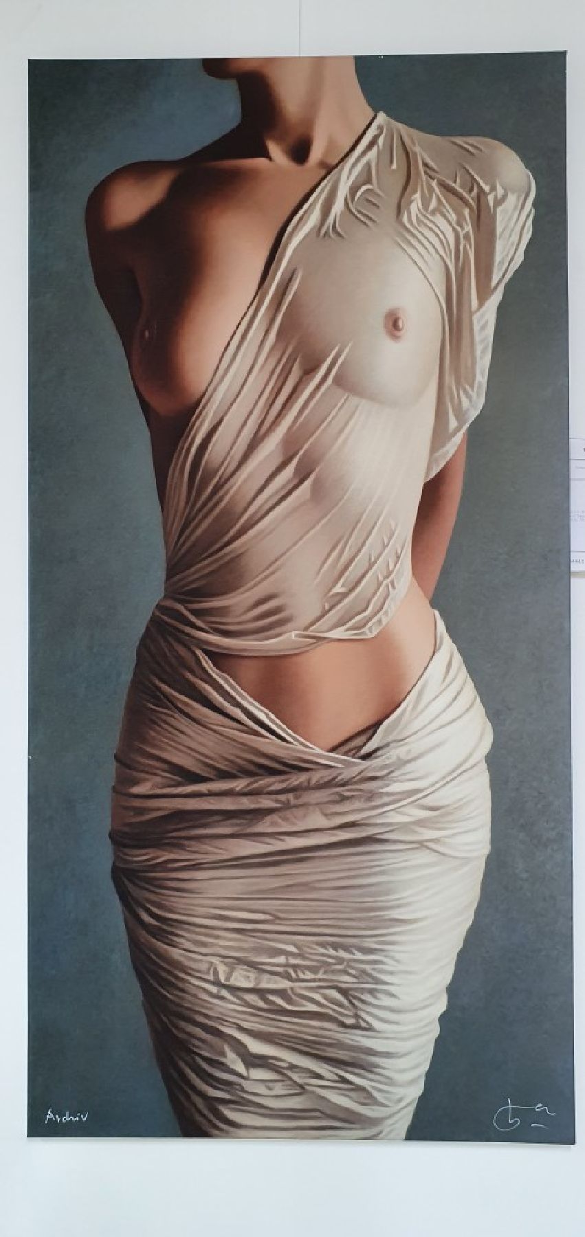 Detail e: Willi Kissmer, 1951-2018, Giclee-Druck auf Leinwand, bez.: Archiv, sign., ca. 103x 53cm
