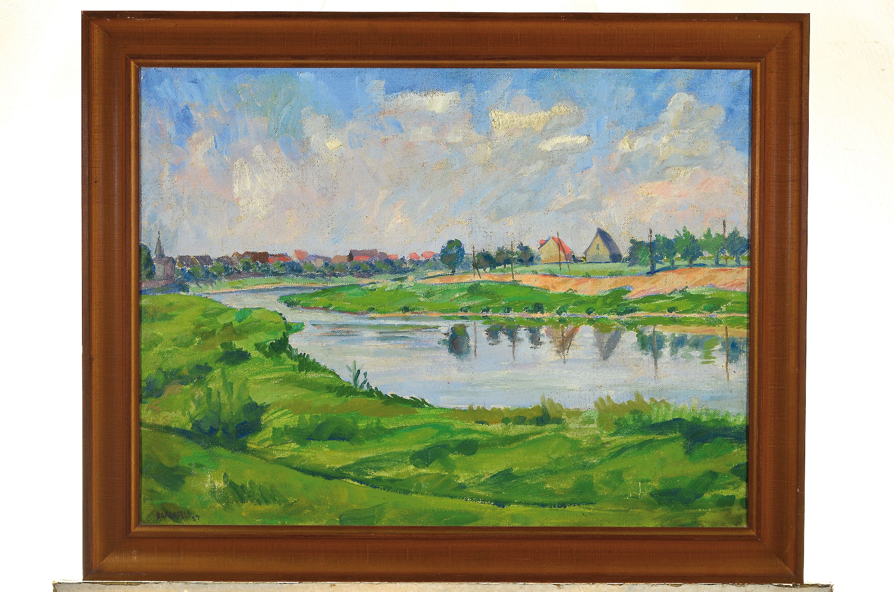 Detail k: Hanns Maria Barchfeld, 1895 München - 1953 Mannheim, Schüler an der Akademie Karlsruhe, Werk in der Sammlung der Mannheimer Kunsthalle, hier: ...