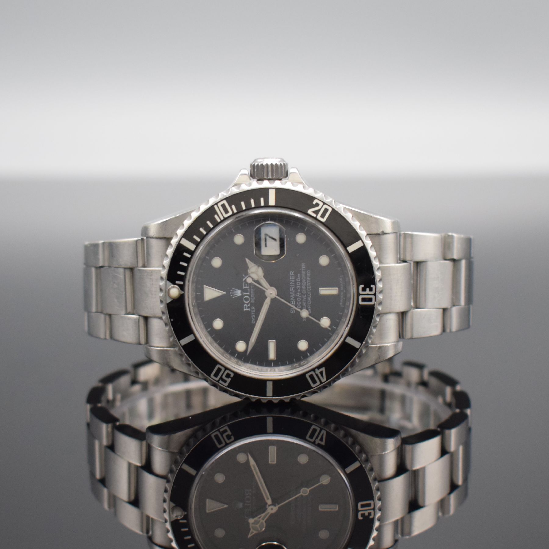 ROLEX Oyster Perpetual Date Submariner Herrenarmbanduhr Referenz 16610 T, Automatik, LC 170, Chronometer der Superlative in Edelstahl inkl. ...