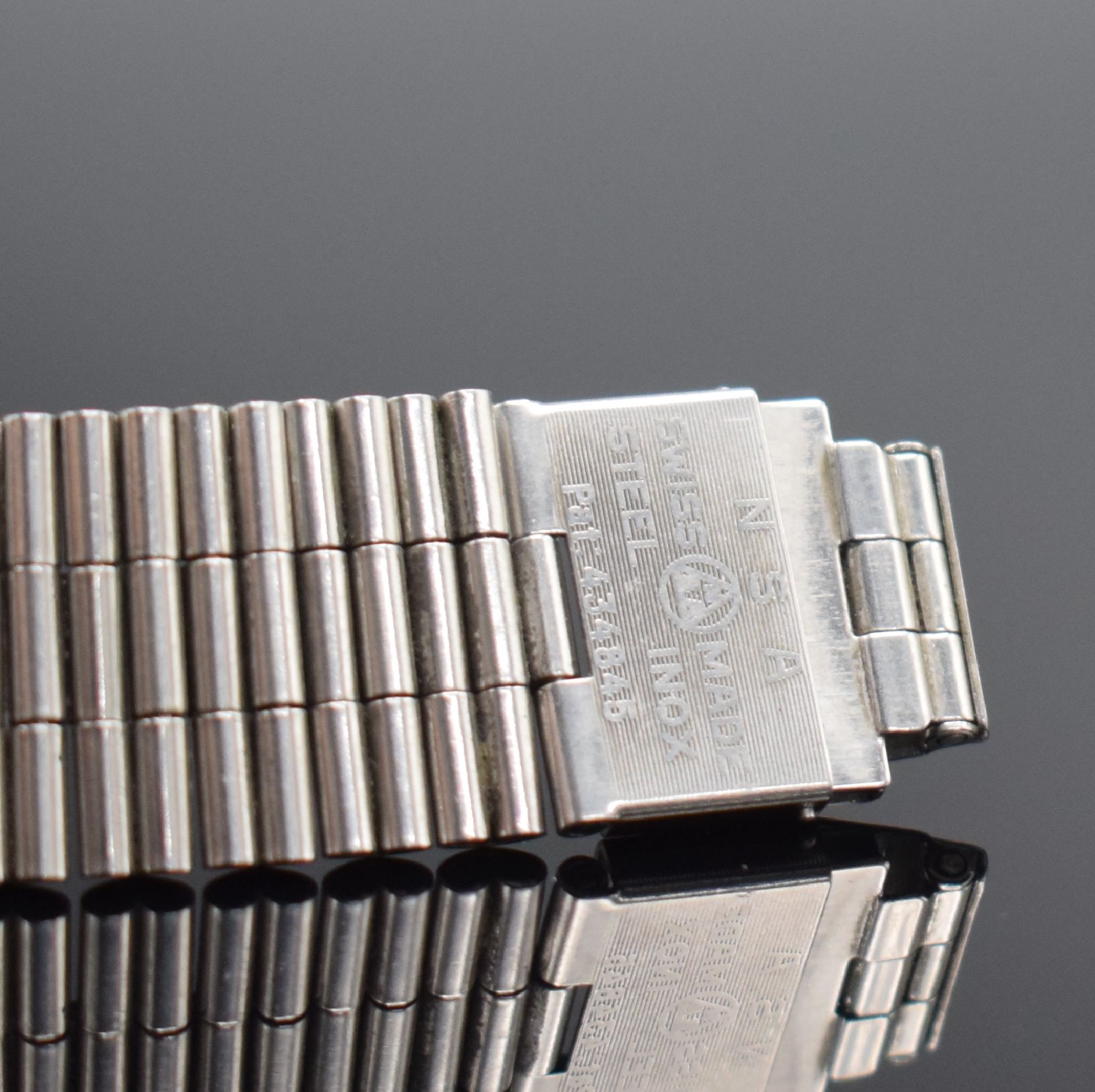 Detail e: BREITLING Navitimer seltene Herrenarmbanduhr mit Chronograph Referenz 816-72 mit Kaliber Valjoux 724, Schweiz um 1968, Handaufzug, großes ...