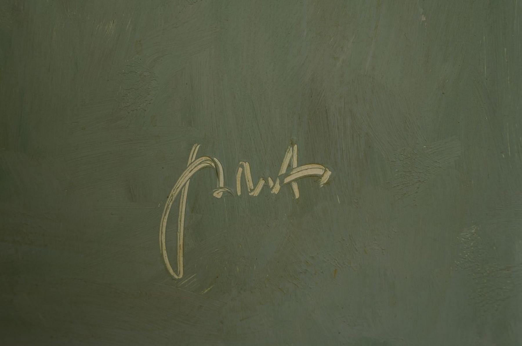 Detail a: Karl Graf, 1902-1986 Speyer, Magnolienblüte, Öl/Malkarton, signiert, rückseitig sign., betitelt und dat. 1983, ca. 80x70cm, R. ca. 86x76cm