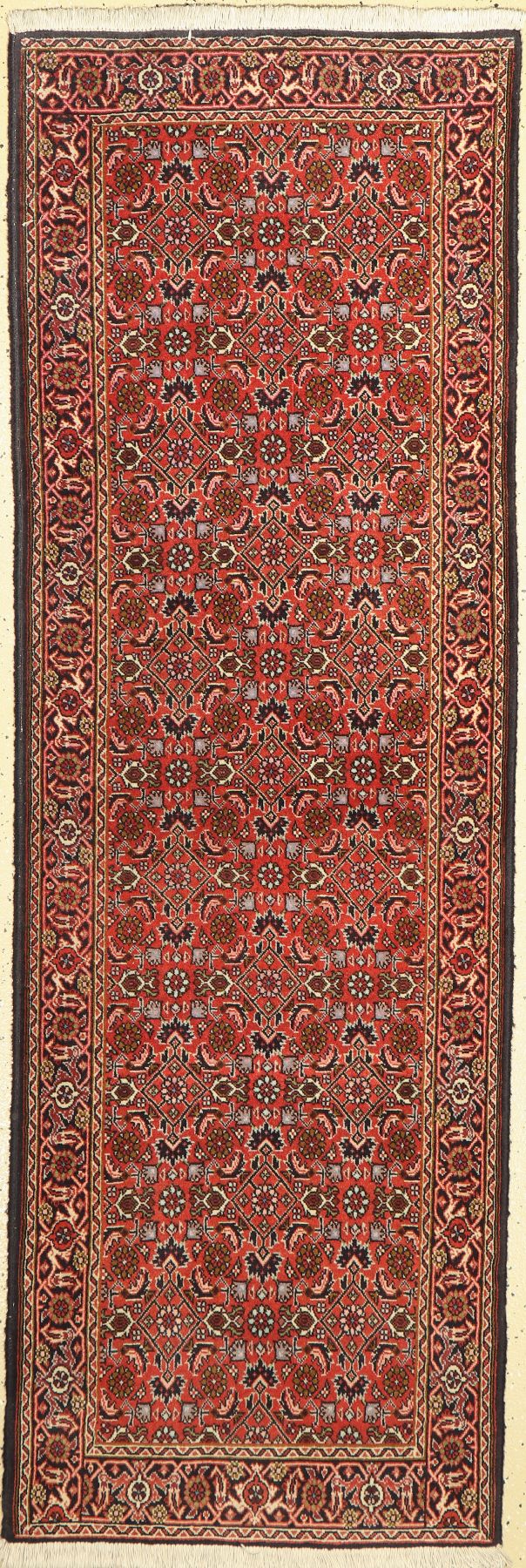 Bidjar alt, Persien, ca. 50 Jahre, Wolle auf Baumwolle, ca. 200 x 67 cm, EHZ: 2