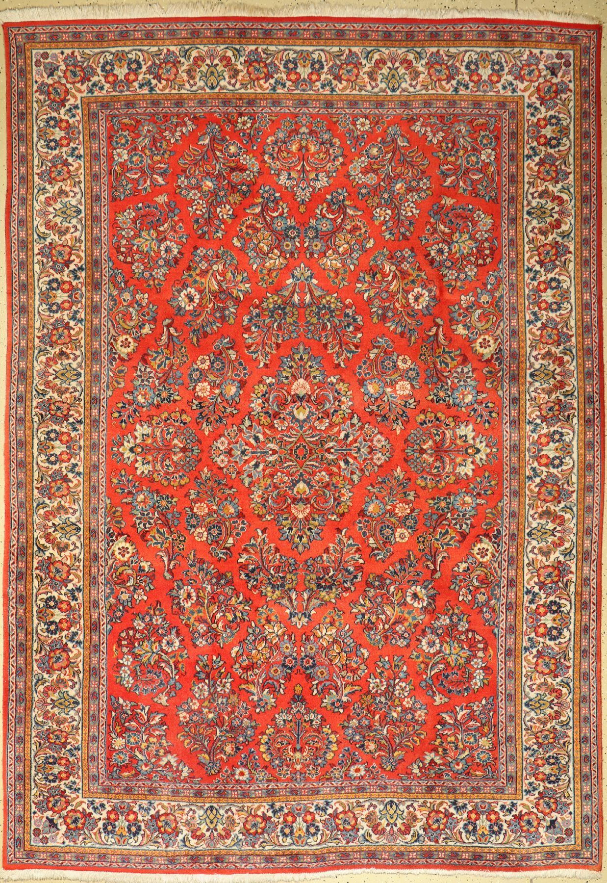 Sarogh, Persien, ca. 50 Jahre, Wolle auf Baumwolle, ca. 287 x 200 cm, EHZ: 2