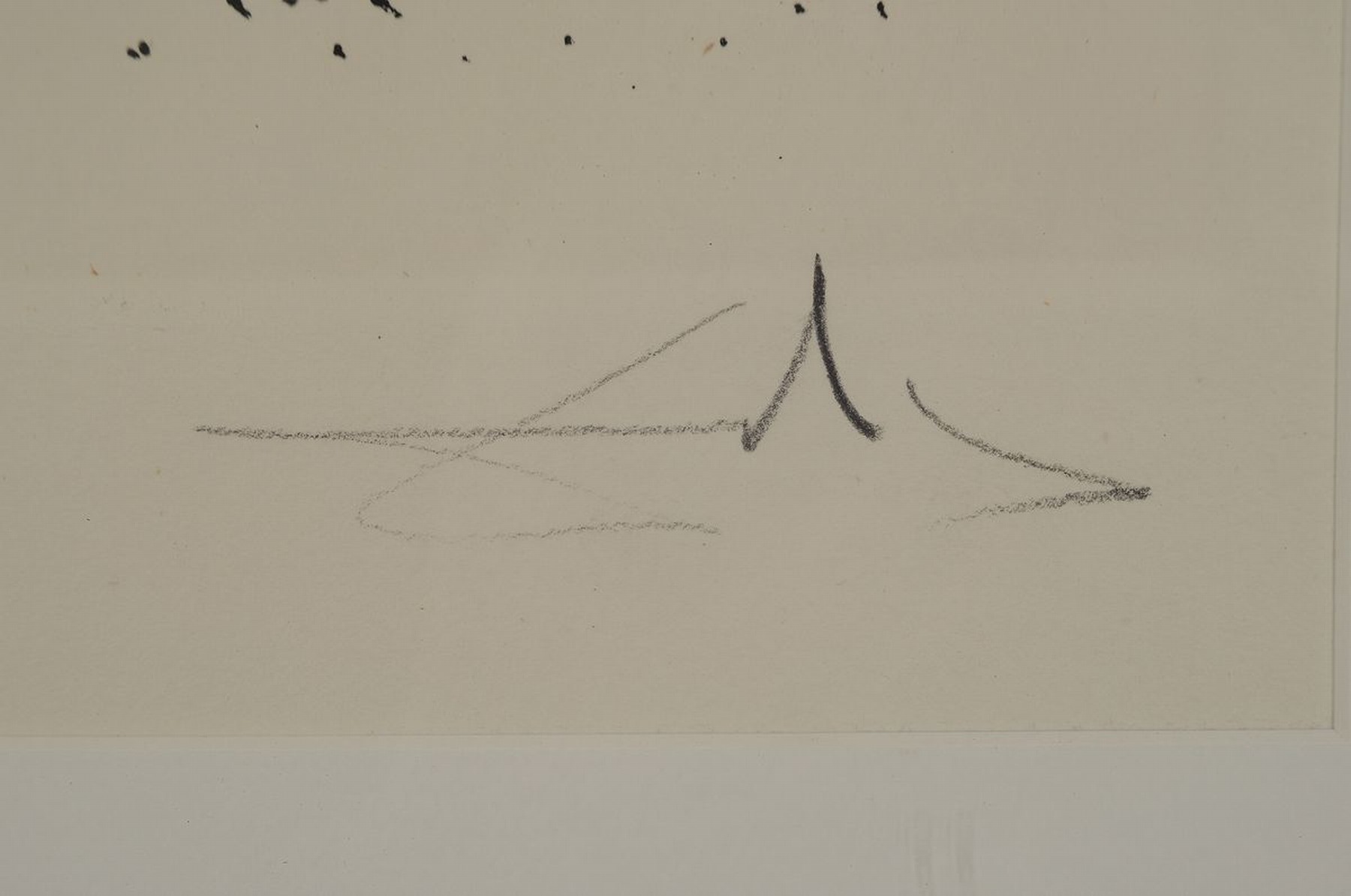 Detail a: Salvador Dali, 1904-1989, Radierung, handsign., num. 78/250, unter Glas gerahmt gesamt ca. 52x43 cm