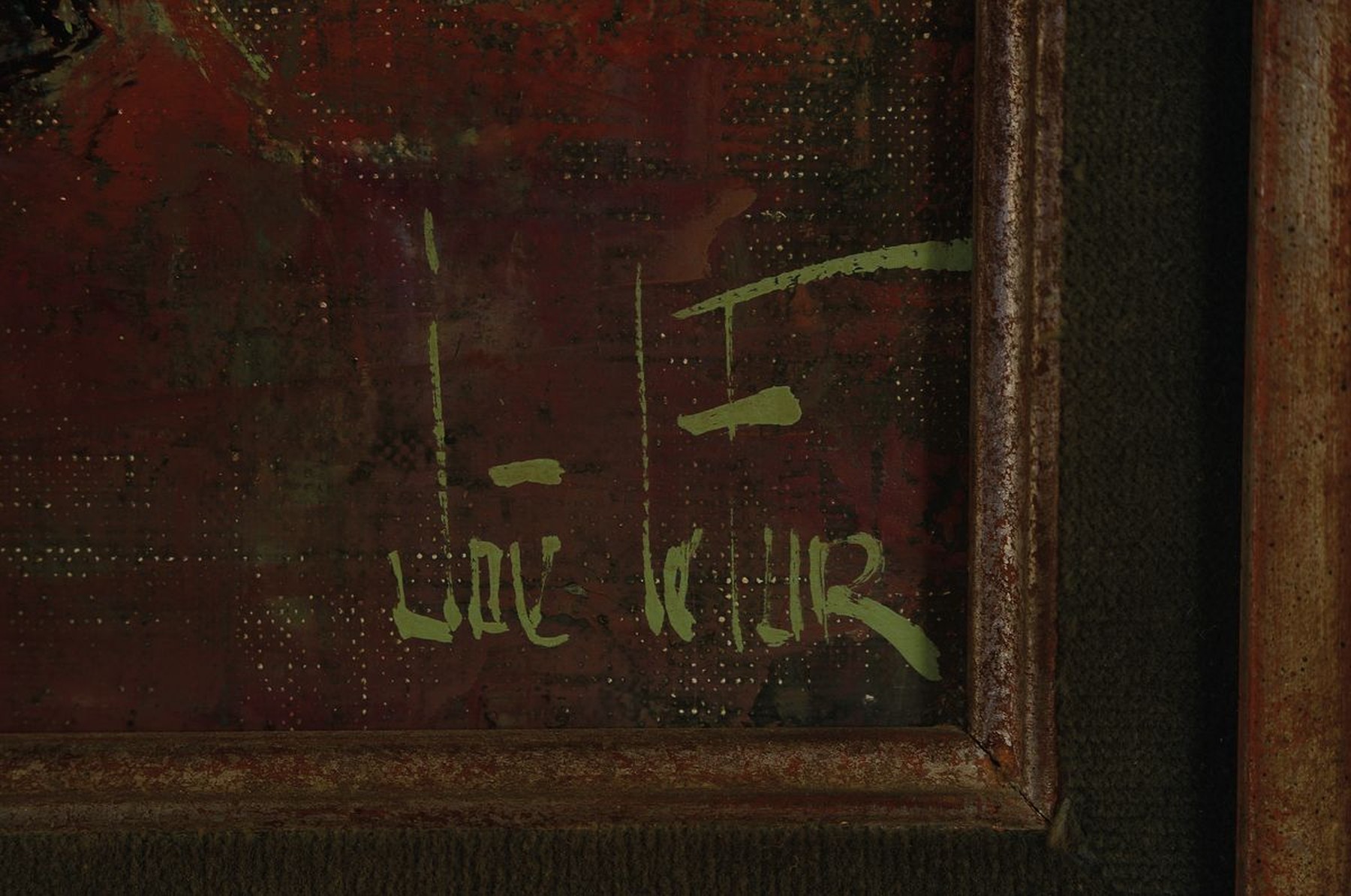 Detail a: Joé le Fur, 1920 Guémené-2001, Blumenstillleben, Öl/Lwd, rechts unten signiert, ca. 45x33cm, R. ca. 63x50cm