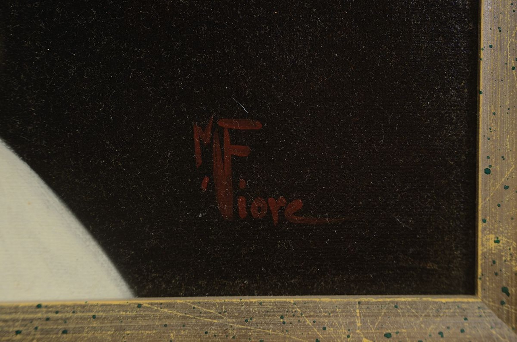Detail a: Michele Fiore, geb. 1959 Striano, lebt und arbeitet in Turin, Weiblicher Akt, Öl/Lwd, signiert, ca. 70x50cm, R. ca. 80x60cm