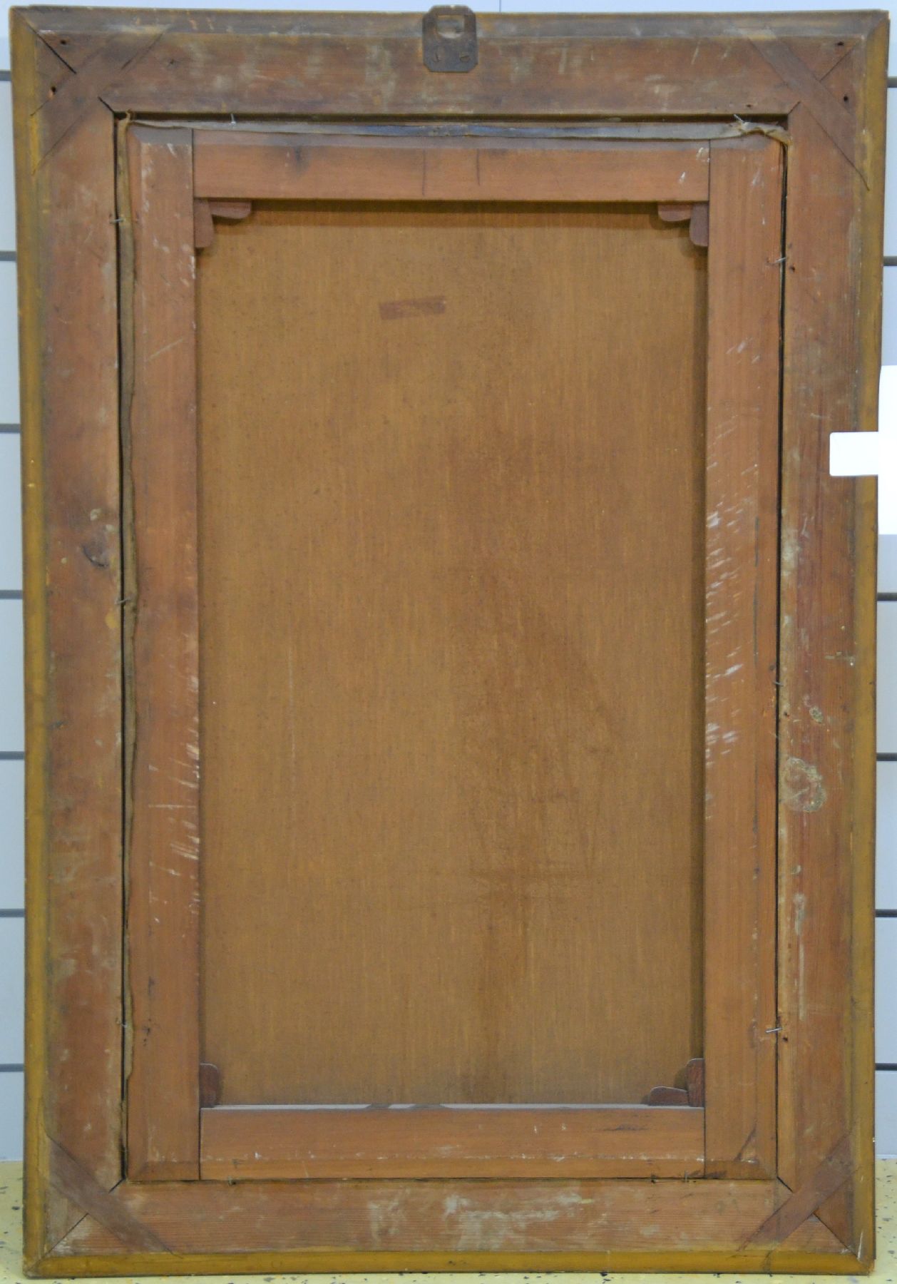 Detail f: Unbekannter Künstler, deutsch, um 1870, Ganzporträt eines Kindes, Öl/Lwd, feine lasierende Malerei mit gekonntem Inkarnat und Stofflichkeit, ...