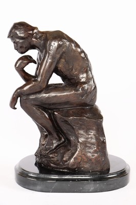 26387449a - "Der Denker", nach dem Vorbild von Auguste Rodin