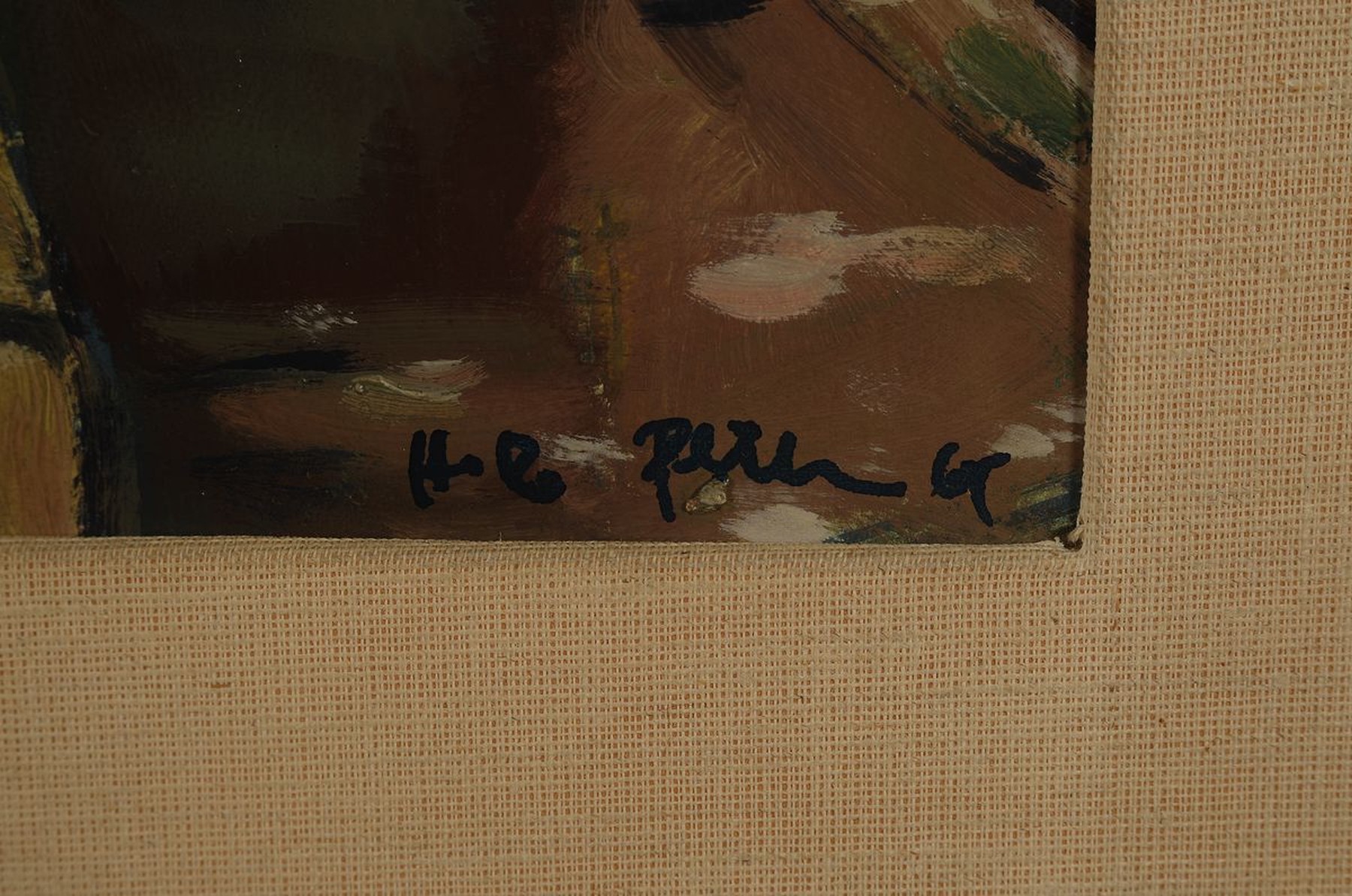 Detail c: Hans Rolf Peter, 1926-2020 Neustadt a.d.Weinstr., 2 Arbeiten: Blick auf Gimmeldingen, Aquarell, rechts unten signiert und dat. 75, ca. 32x48cm, PP, ...