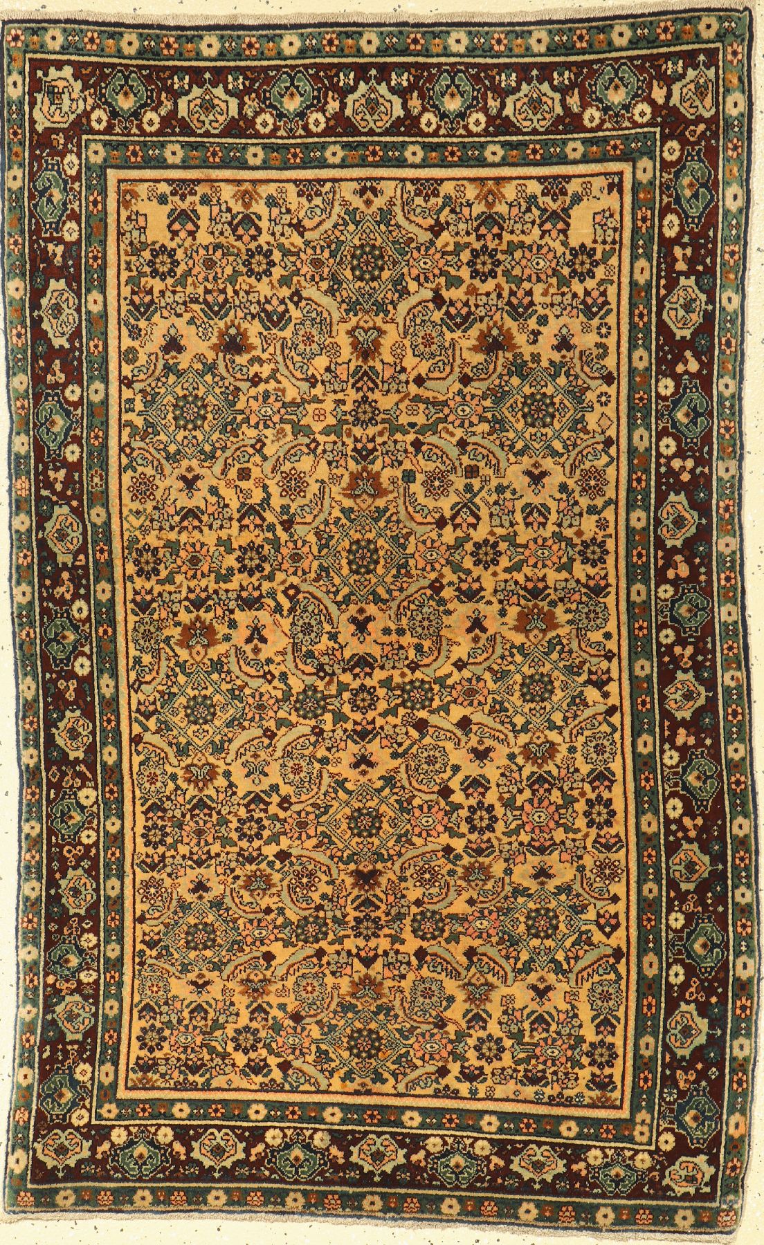 Bidjar alt, Persien, um 1950, Wolle auf Baumwolle, ca. 138 x 85 cm, EHZ: 2-3