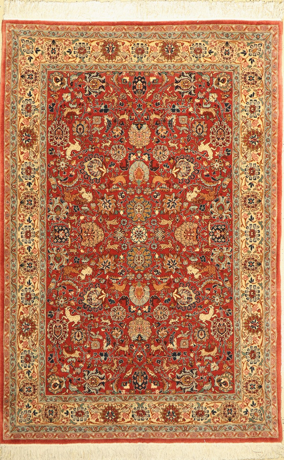 Täbriz, Albanien, ca. 40 Jahre, Wolle auf Baumwolle, ca. 209 x 141 cm, EHZ: 2