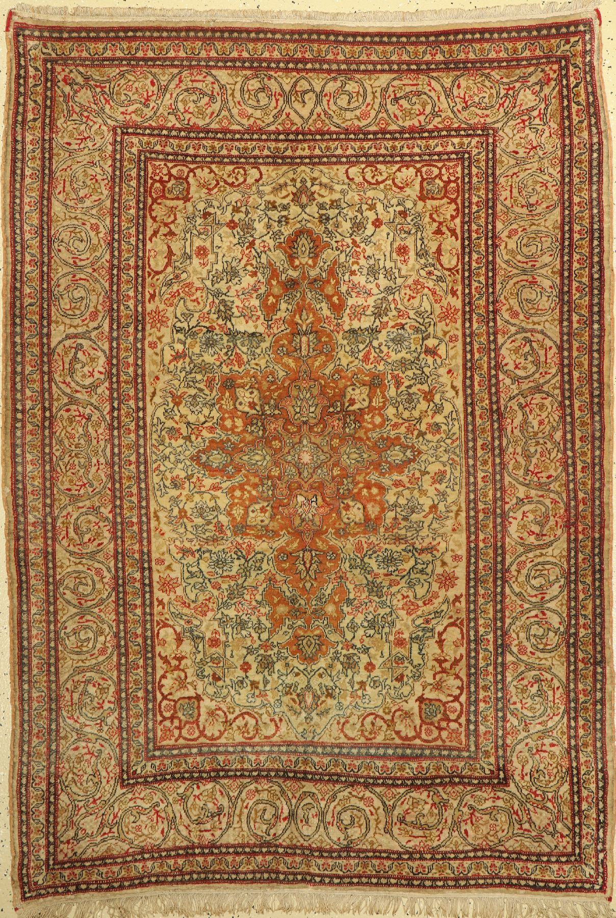 Antiker Täbriz, Persien, um 1900, Wolle aufBaumwolle, ca. 180 x 125 cm, EHZ: 3