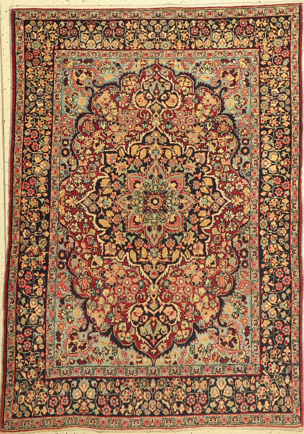 Khorasan alt, Persien, um 1930, Wolle auf Baumwolle, ca. 180 x 135 cm, EHZ: 3
