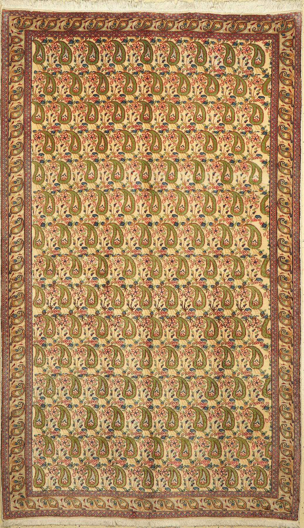 Kerman alt, Persien, ca. 50 Jahre, Wolle auf Baumwolle, ca. 243 x 146 cm, EHZ: 2