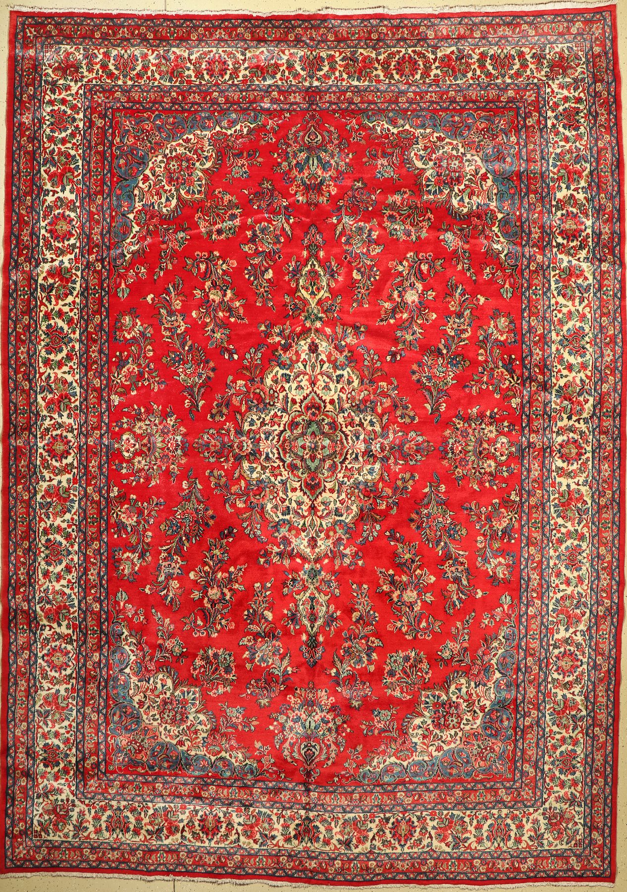 Ekbatan alt, Persien, um 1960, Wolle auf Baumwolle, ca. 463 x 337 cm, EHZ: 2