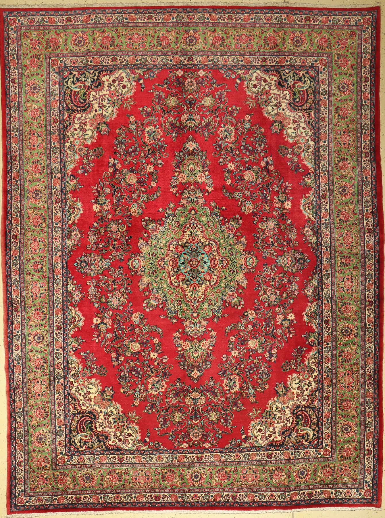 Ekbatan fein, Persien, um 1960, Wolle auf Baumwolle, ca. 360 x 273 cm, EHZ: 2
