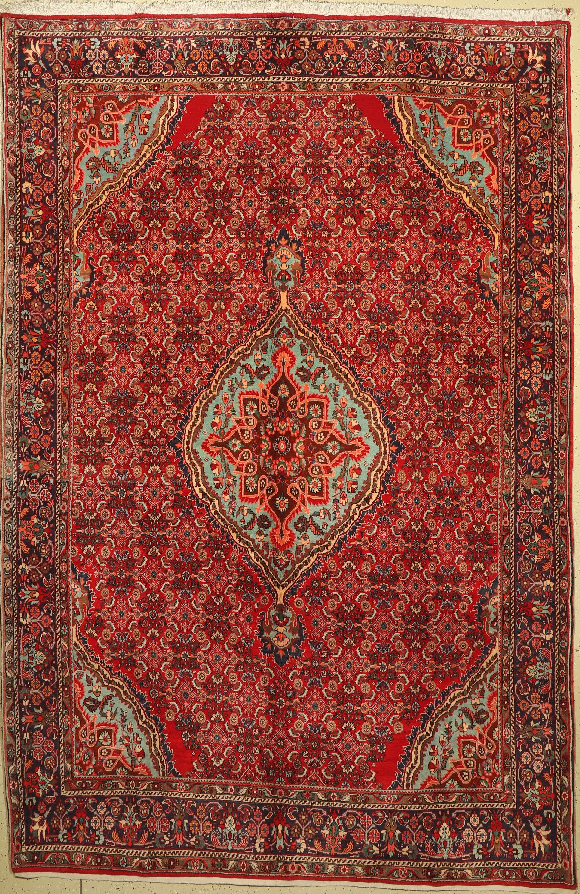 Bidjar alt, Persien, ca. 60 Jahre, Wolle auf Baumwolle, ca. 342 x 228 cm, EHZ: 2