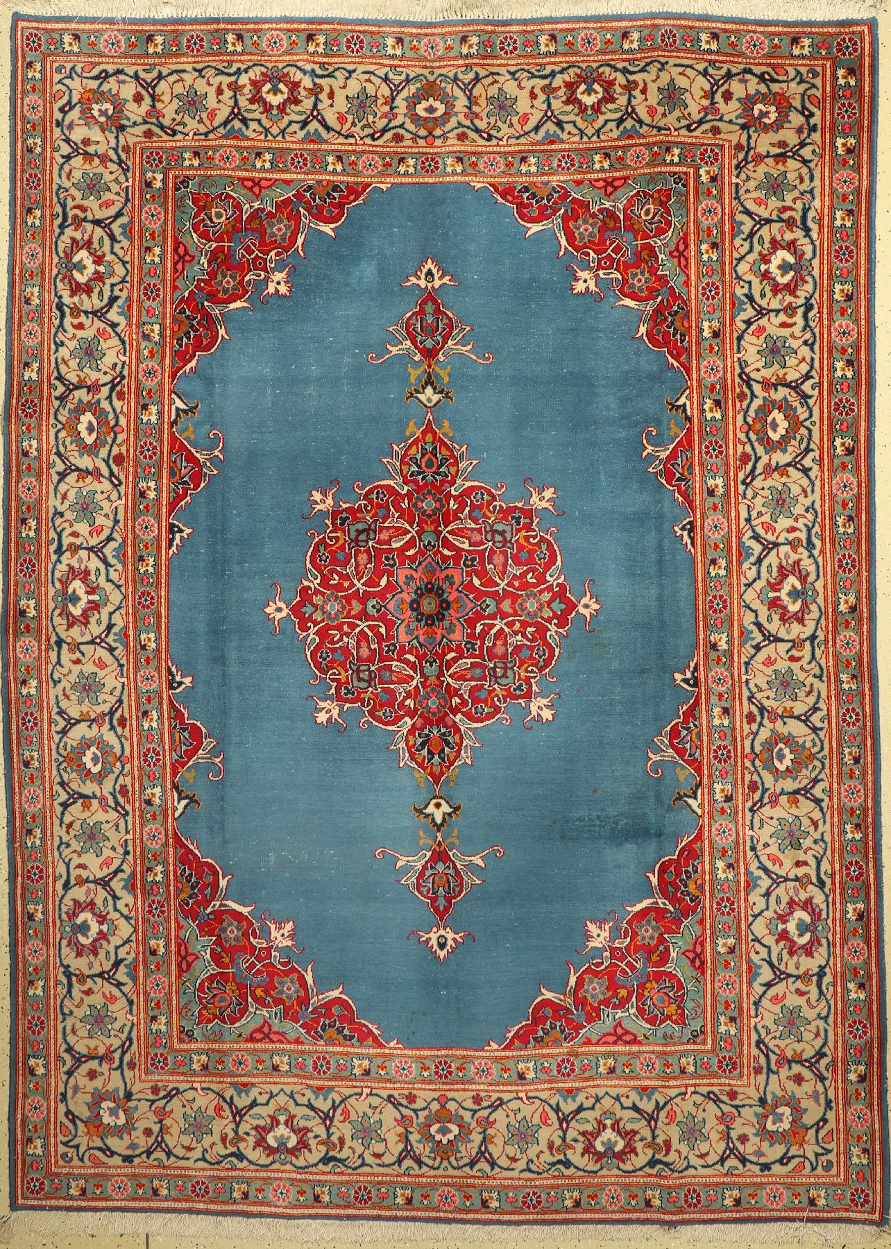 Keschan alt, Persien, um 1950, Wolle auf Baumwolle, ca. 330 x 221 cm, EHZ: 3