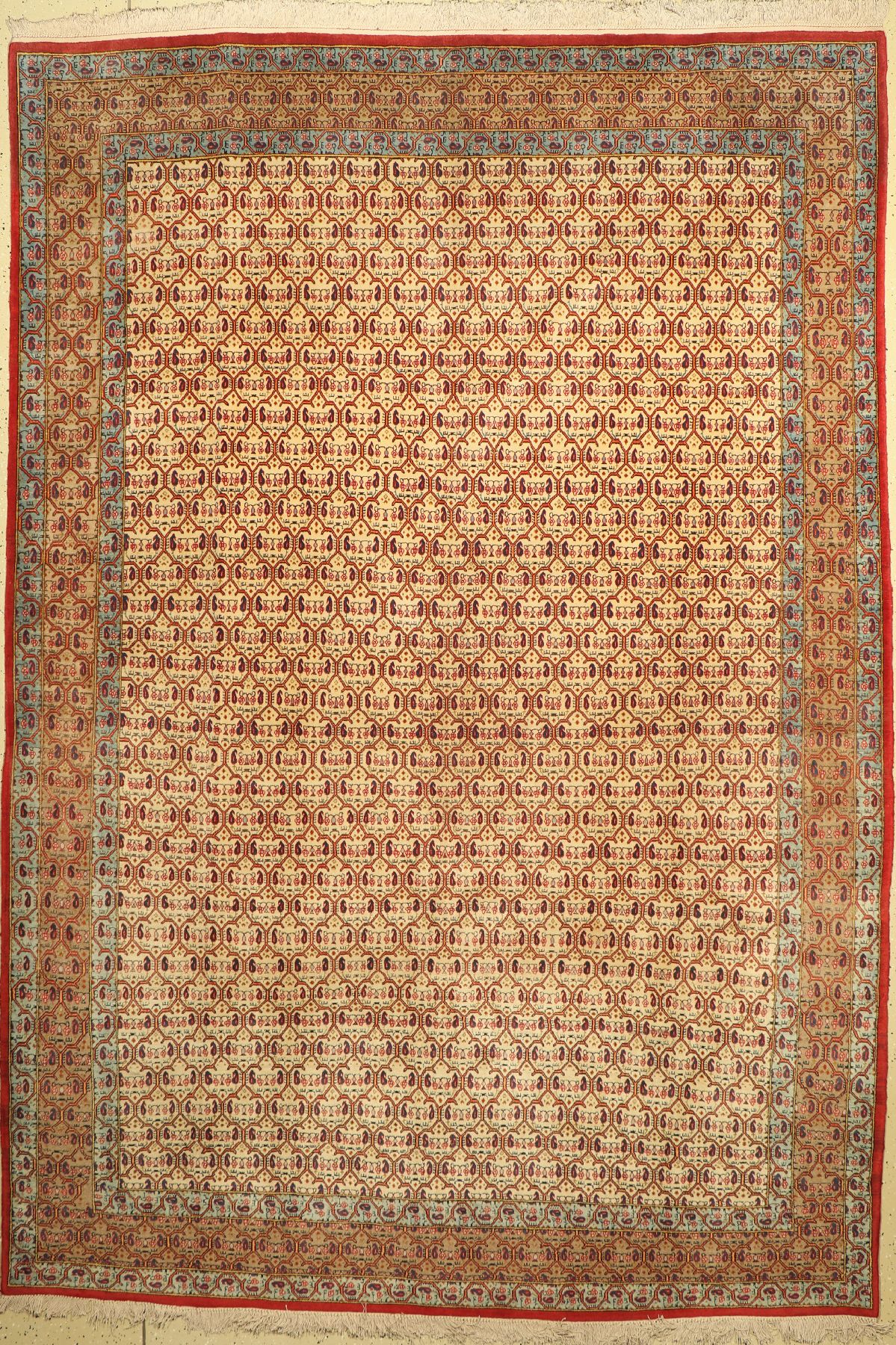 Ghom alt, Persien, um 1950, Wolle auf Baumwolle, ca. 325 x 225 cm, EHZ: 2