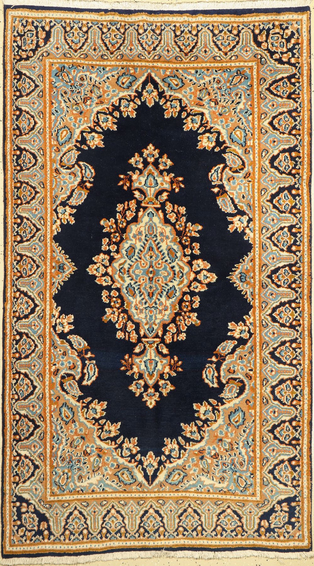 Kerman, Persien, ca. 50 Jahre, Wolle auf Baumwolle, ca. 206 x 118 cm, EHZ: 2
