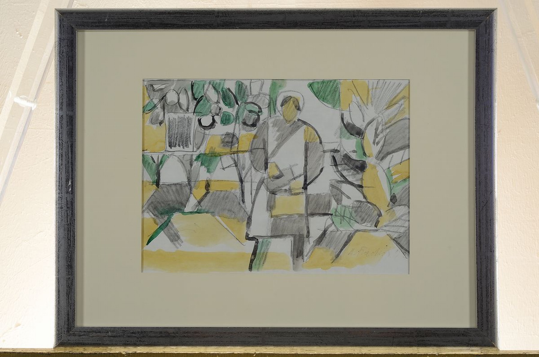 Detail l: Heinz Friedrich, 1924-2018 Schwetzingen, Studium an der Akademie Karlsruhe bei Schnarrenberger und Laible, sowie an der Sommerakademie bei Oskar ...