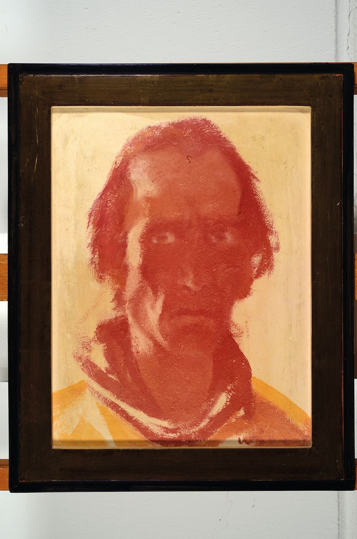 Detail k: Arrigo Wittler, 1918-1979, 3 Arbeiten: Selbstporträt 1945, Öl/Malkarton, re. u. sign., ca. 36x27cm, R. ca. 46x37cm; Alte Berberfrau, Öl/Malkarton, ...