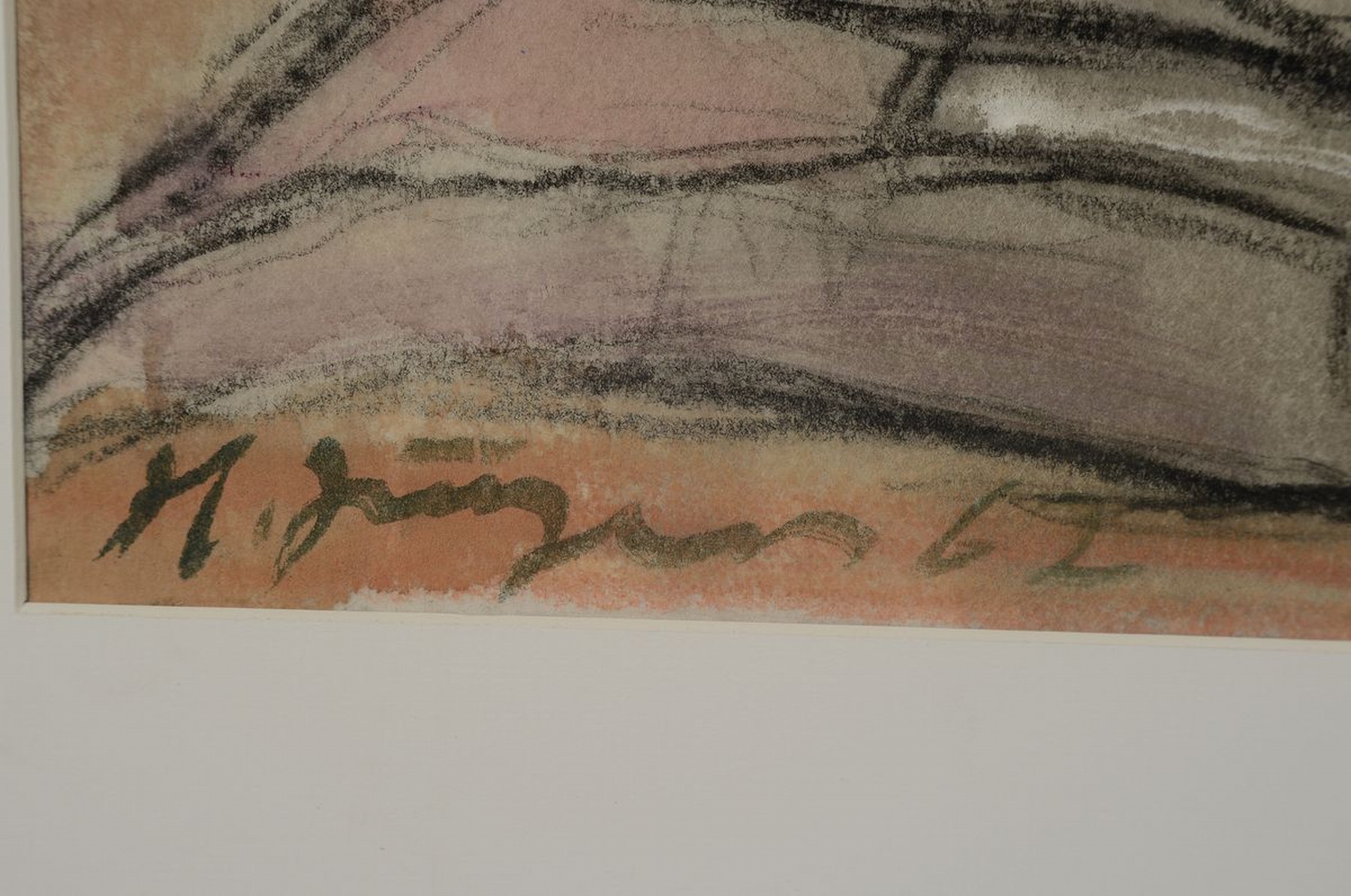 Detail a: Hermann Jürgens, 1914 Heidelberg-1967 Godramstein, Maler, Grafiker und Glasmaler, Studium an den Akademien Karlsruhe und München, hier: Maler und ...