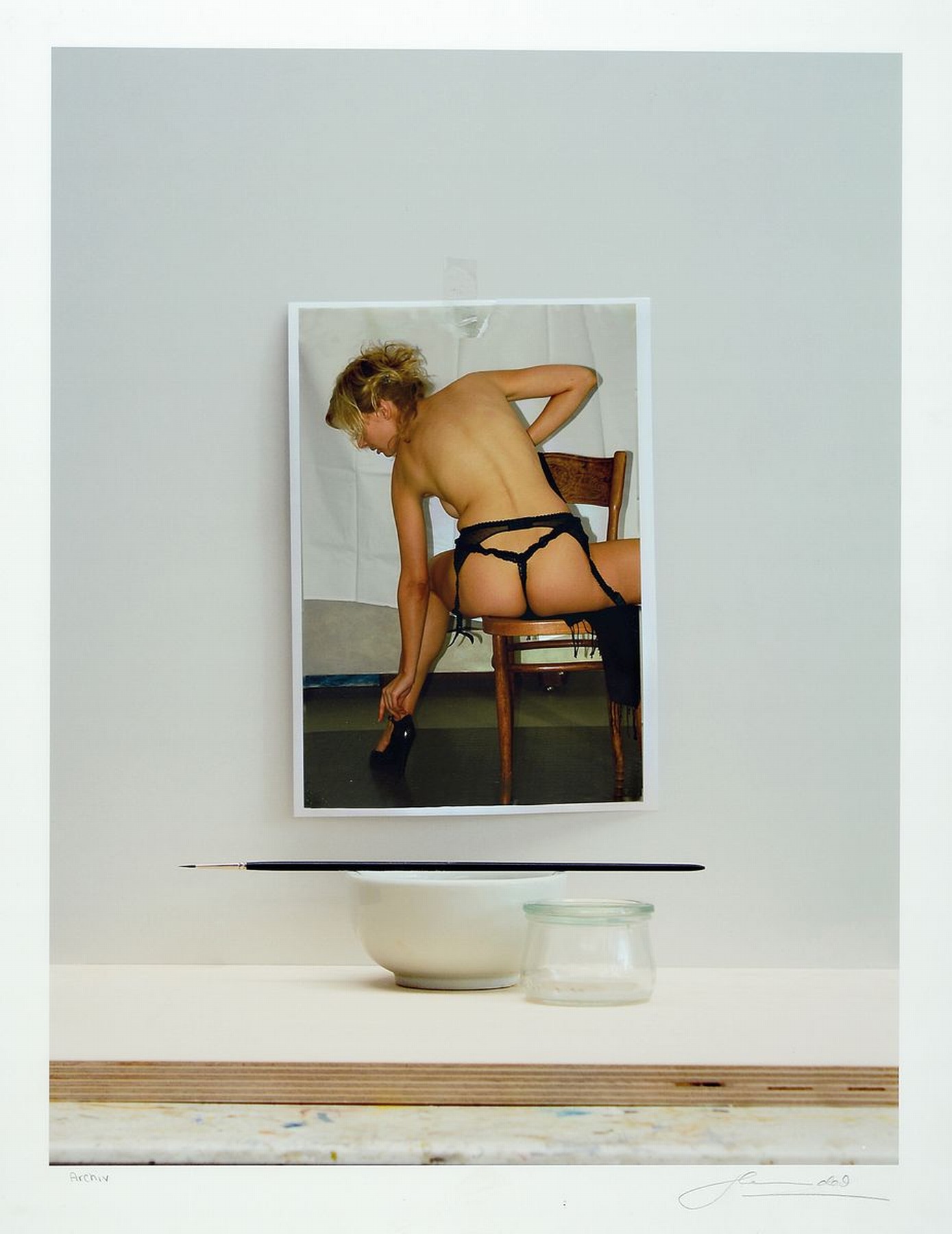 Peter Handel, geb. 1949 Anklam, Giclee-Druck auf Bütten, handsigniert und bez. Archiv, ca. 54x41cm, u.Gl., R. ca. 70x58 cm