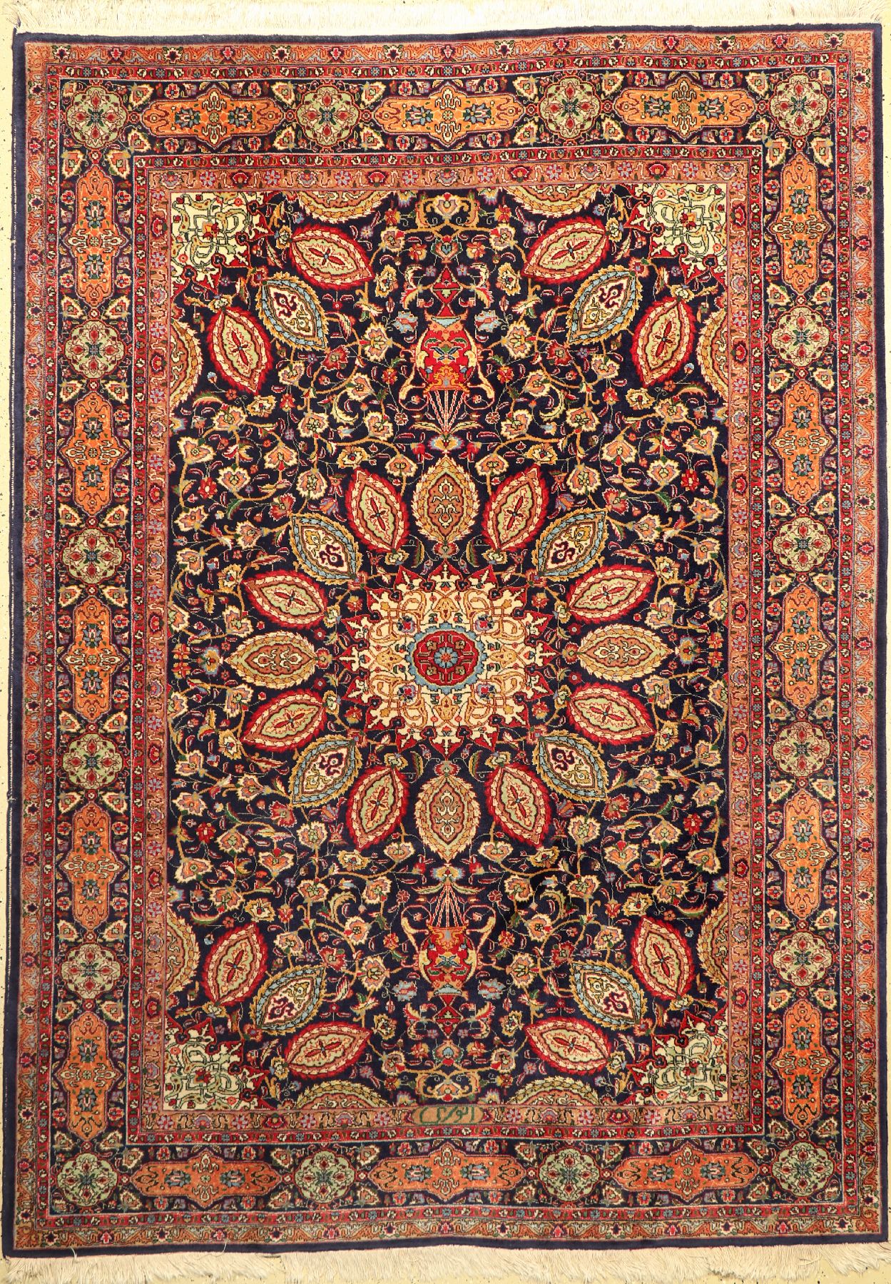 Täbriz(40 Raj), Persien, ca. 50 Jahre, Korkwolle, ca. 275 x 200 cm, EHZ: 2