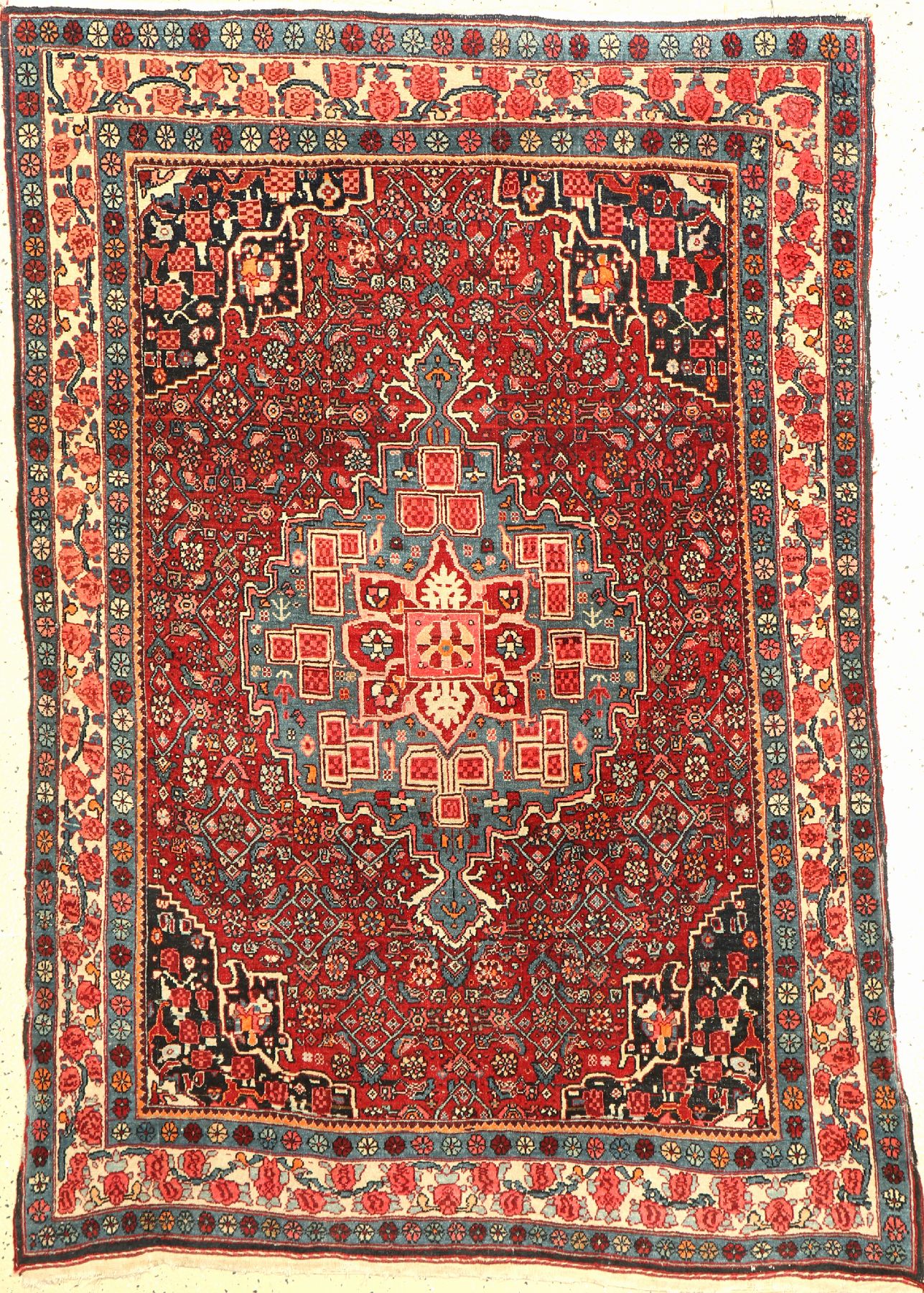 Bidjar alt, Persien, um 1940, Wolle auf Baumwolle, ca. 160 x 115 cm, EHZ: 3