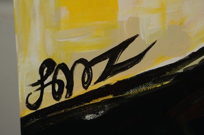 26393717a - Abbaszadeh Forouzan, geb. 1978, Studium für Kunst/Grafik in Iran, lebt seit 2016 in ...