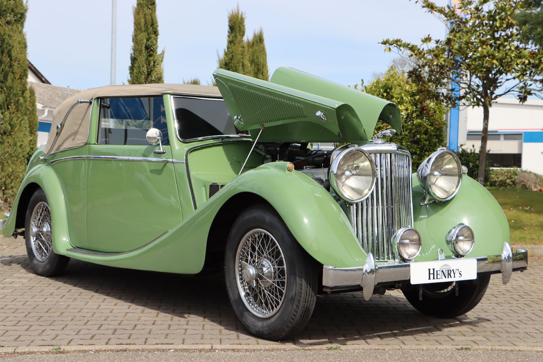 Detail c: Jaguar MK IV 3,5 Liter Cabriolet, Fahrgestellnummer: 637346, EZ 02/1948, Laufleistung ca.3.761 miles abgelesen, 92 kW/125 PS, Schaltgetriebe, ...