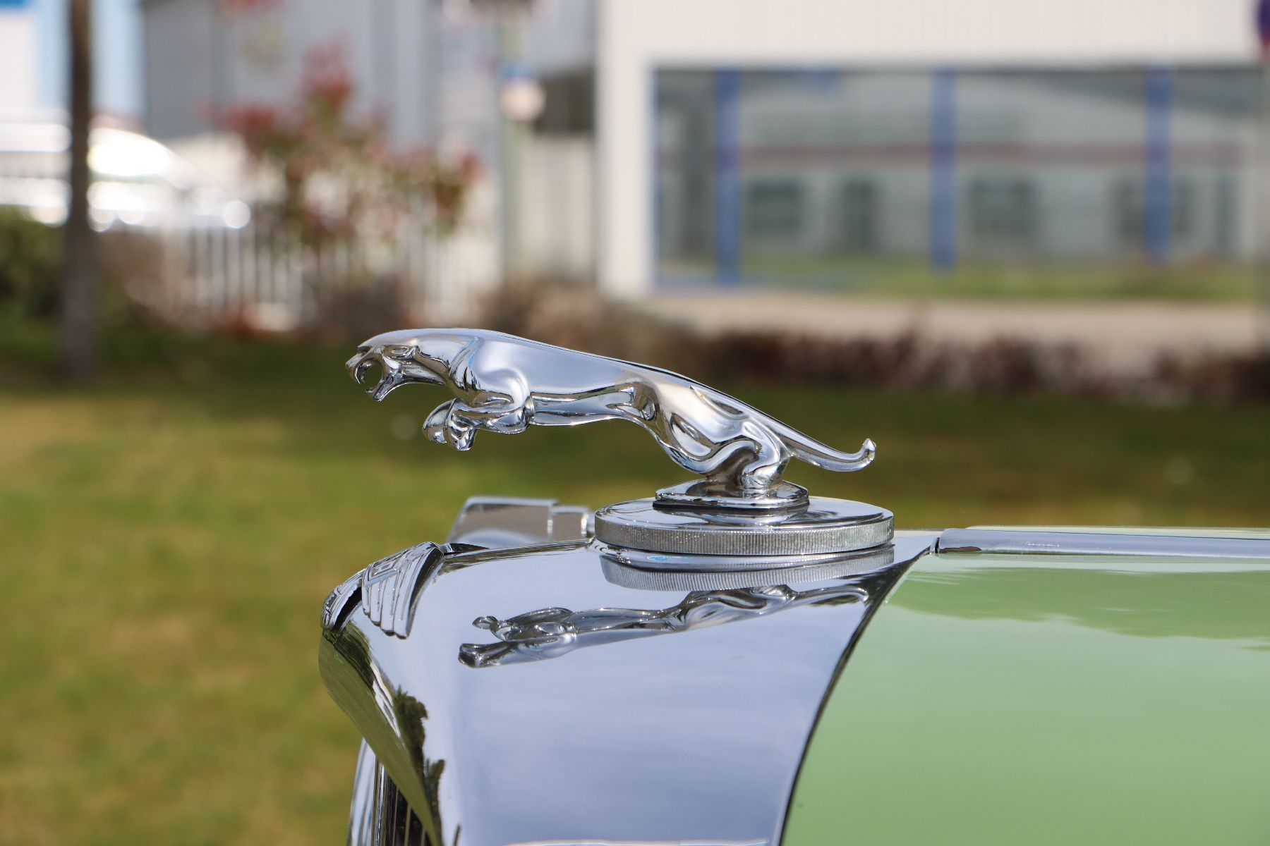 Detail h: Jaguar MK IV 3,5 Liter Cabriolet, Fahrgestellnummer: 637346, EZ 02/1948, Laufleistung ca.3.761 miles abgelesen, 92 kW/125 PS, Schaltgetriebe, ...