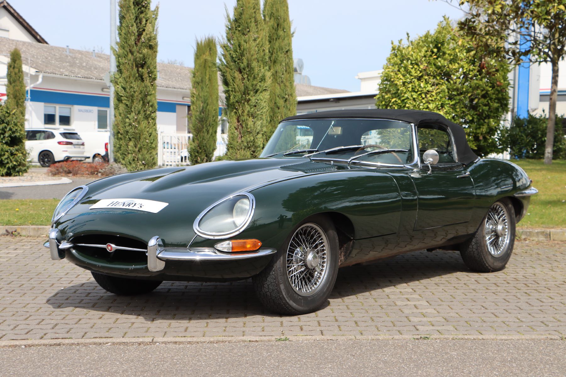 Jaguar E-Type Serie 1 3.8 Liter Cabriolet, Fahrgestellnummer: 875303, EZ 06/1961, Laufleistung ca. 12.948 miles abgelesen, 154 kW/209 PS, ...